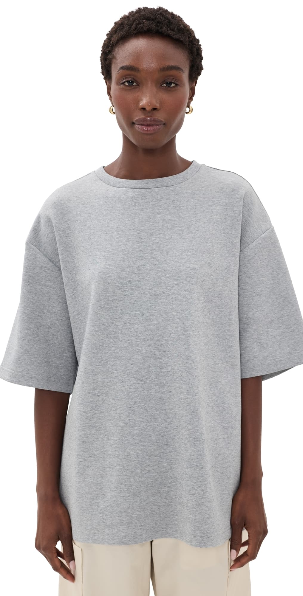 The Garment Bow Tee Grey