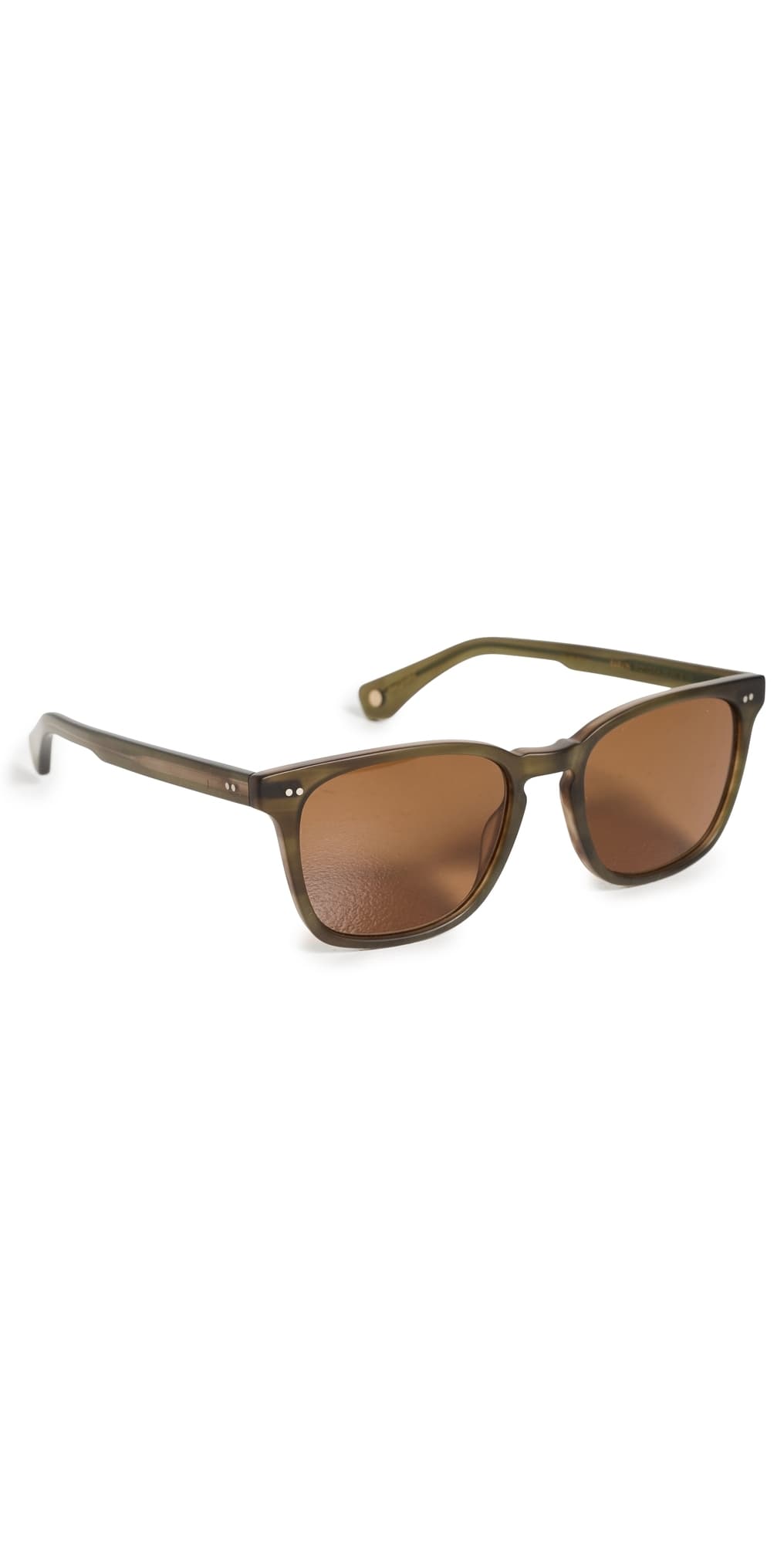 GARRETT LEIGHT Earvin Sunglasses Mot/O Plr