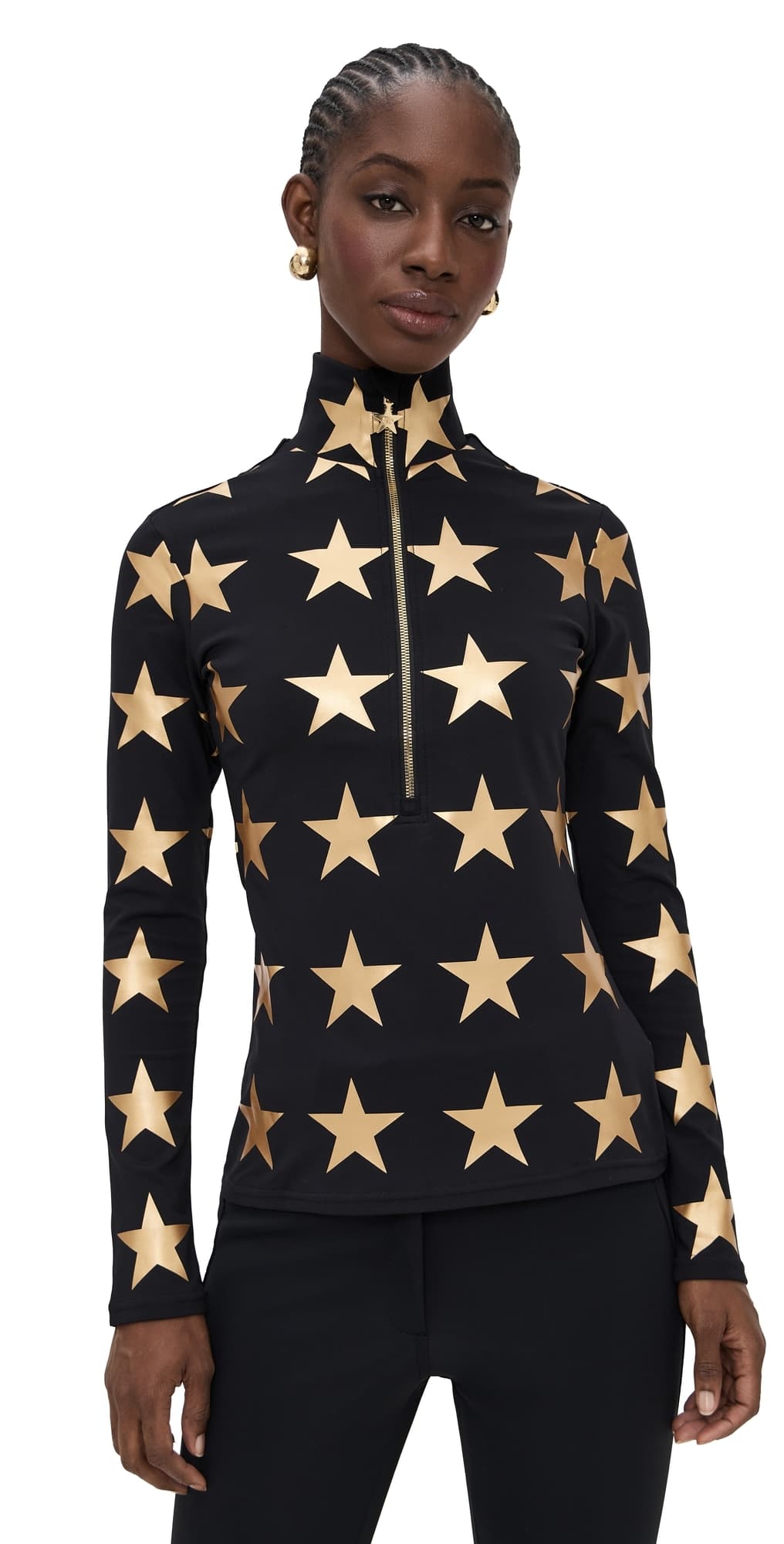 Goldbergh Lunaria Ski Pully Black/Gold