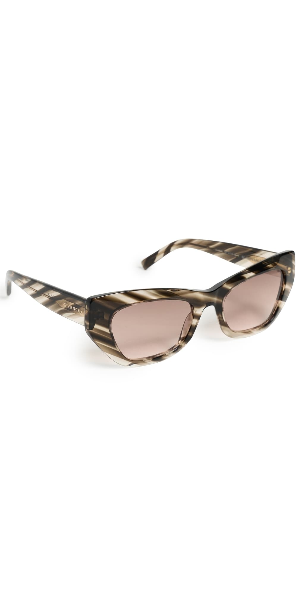 Givenchy City Cat Eye Sunglasses Havana/Other /Gradient Brown · One Size