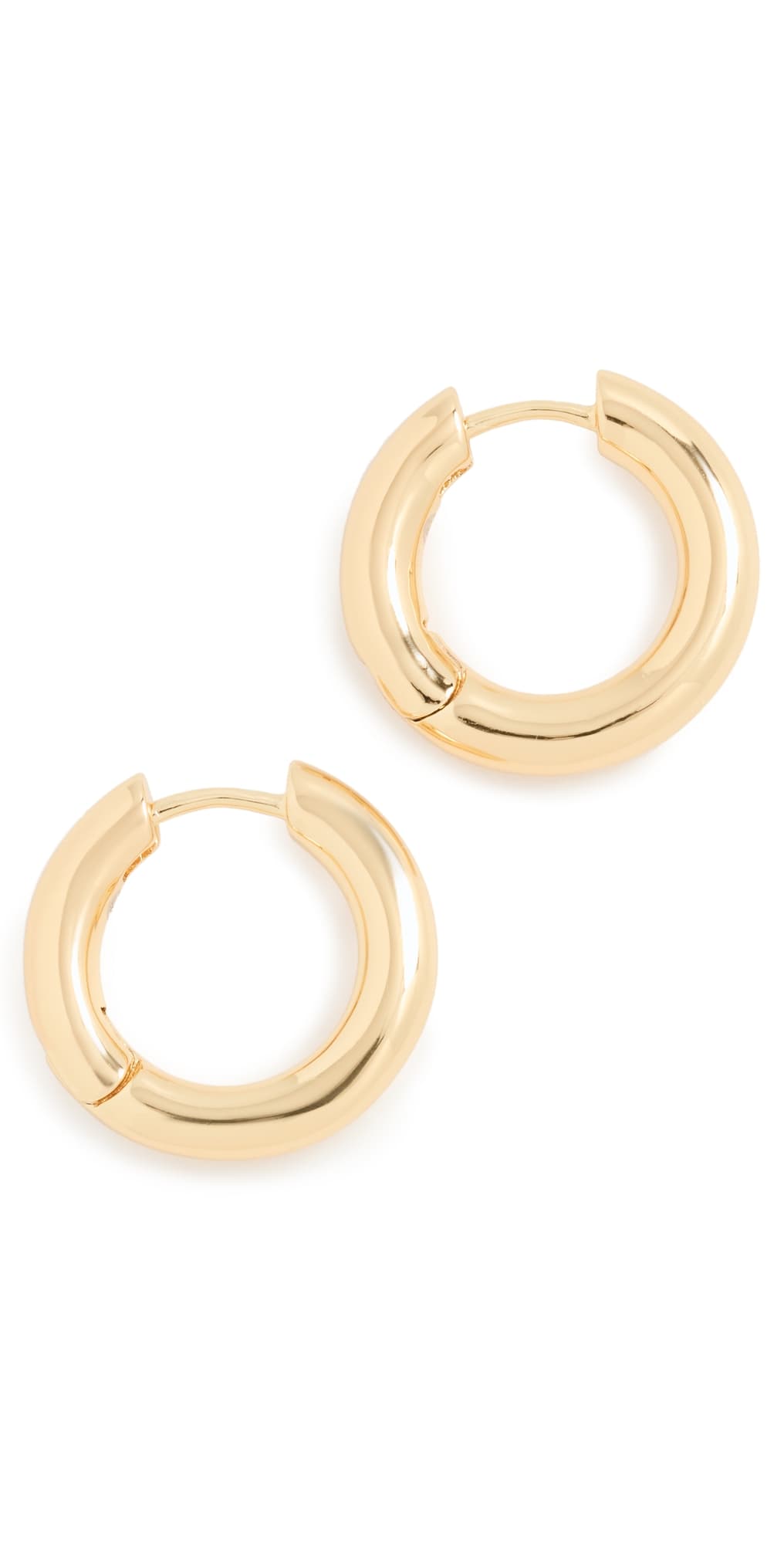 Gorjana Lou Hoops Gold · One Size