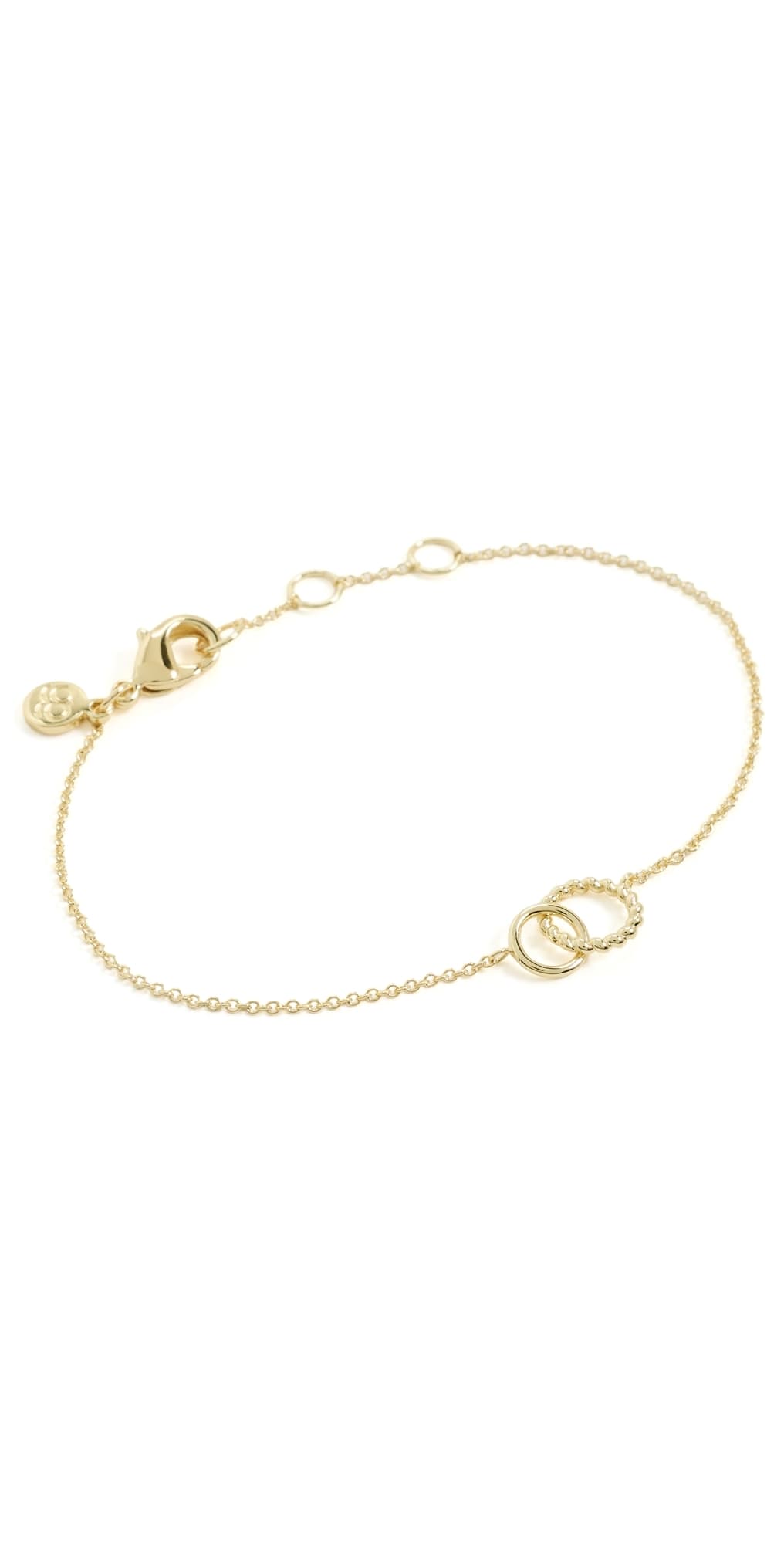 Gorjana Crew Charm Bracelet Gold · One Size