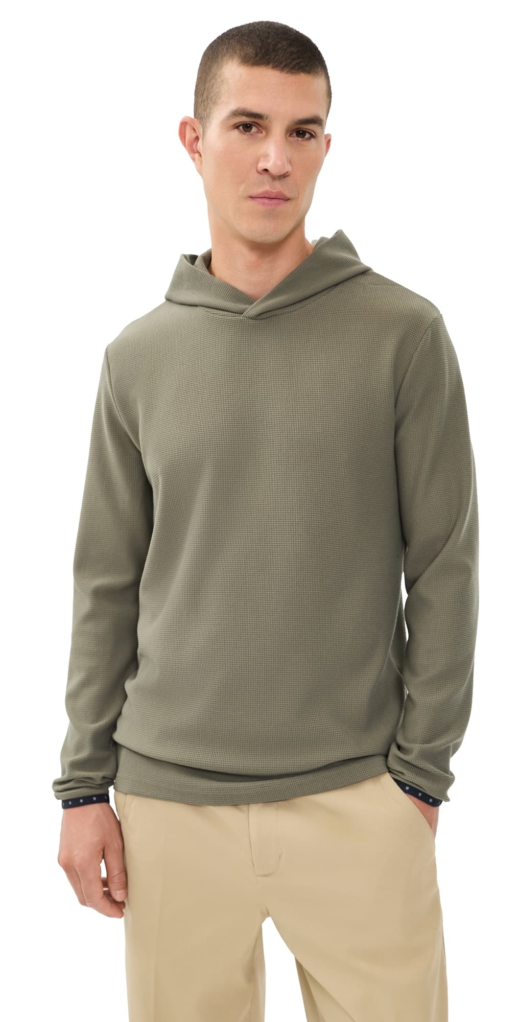 Greyson Traverse Waffle Hoodie Camp