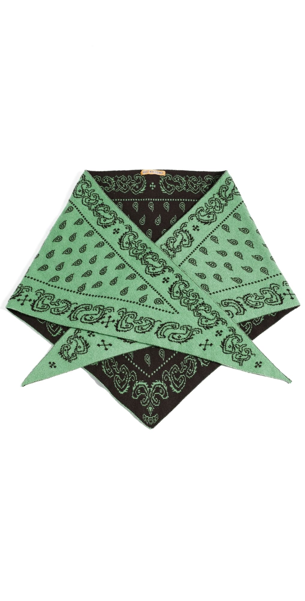 Guest in Residence The Wild Rag Triangle Scarf Highland/Burnt Cocoa · One Size