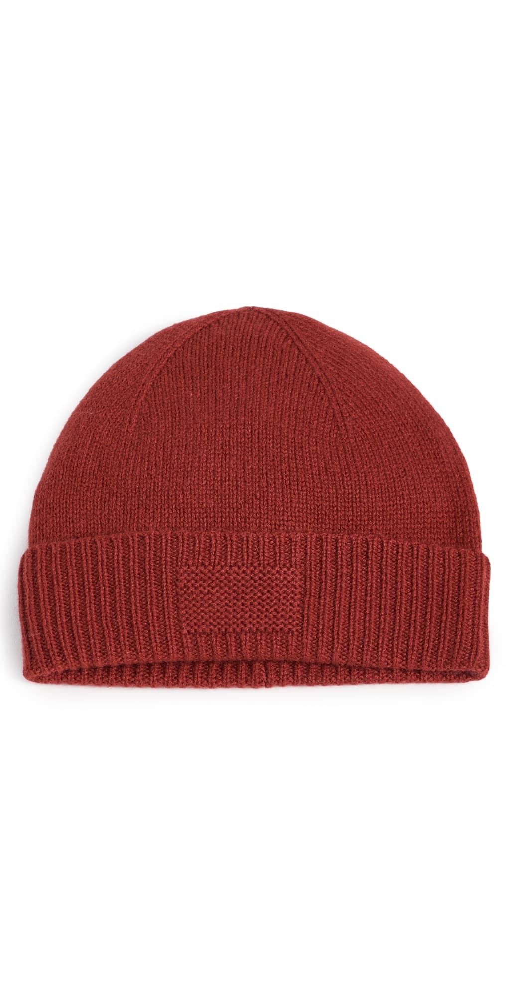 Guest in Residence Rib Cuff Beanie Carmine