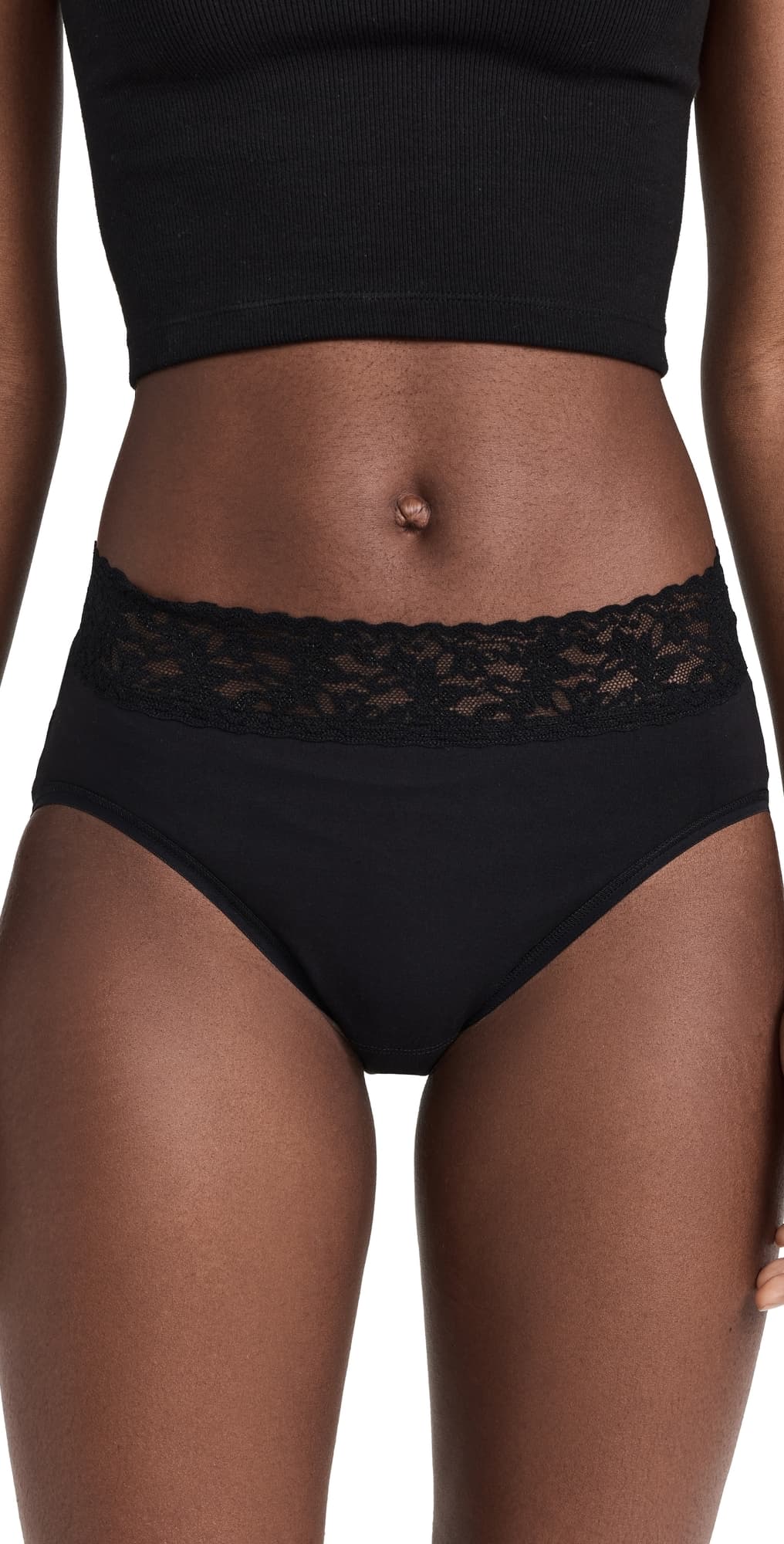 Hanky Panky French Briefs Black