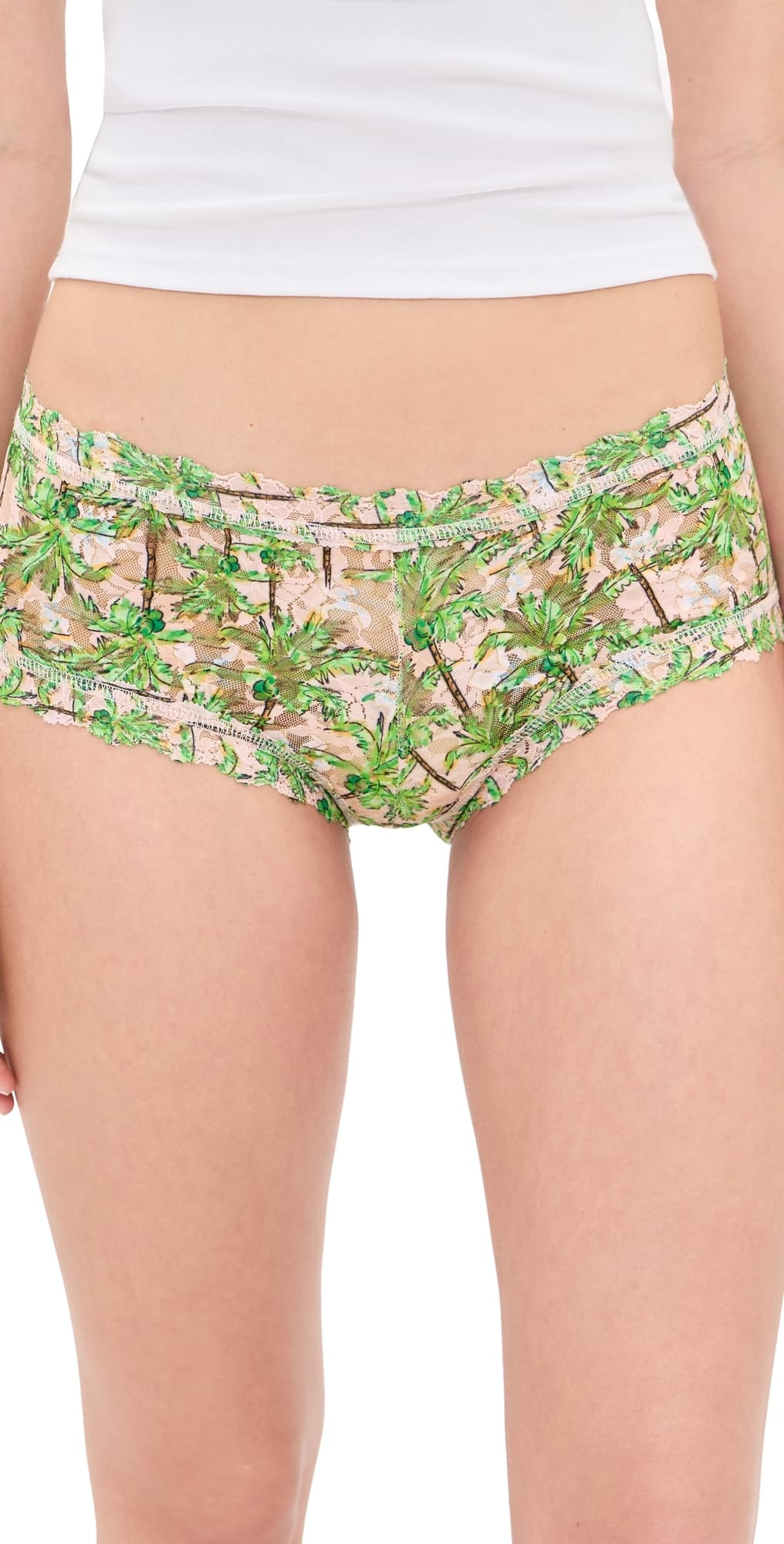 Hanky Panky Printed Boyshorts Palm Breeze