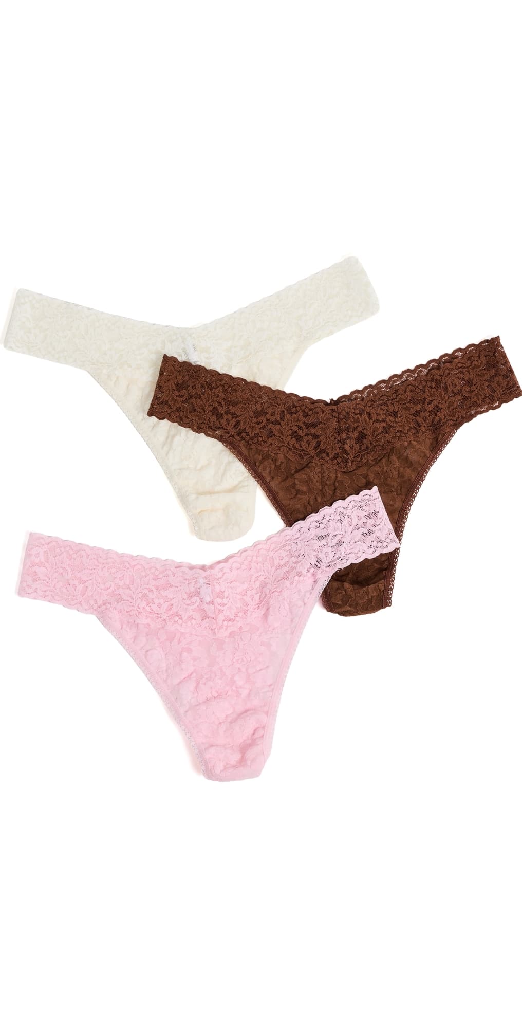 Hanky Panky Original Rise Thong 3 Pack Icb3 · One Size