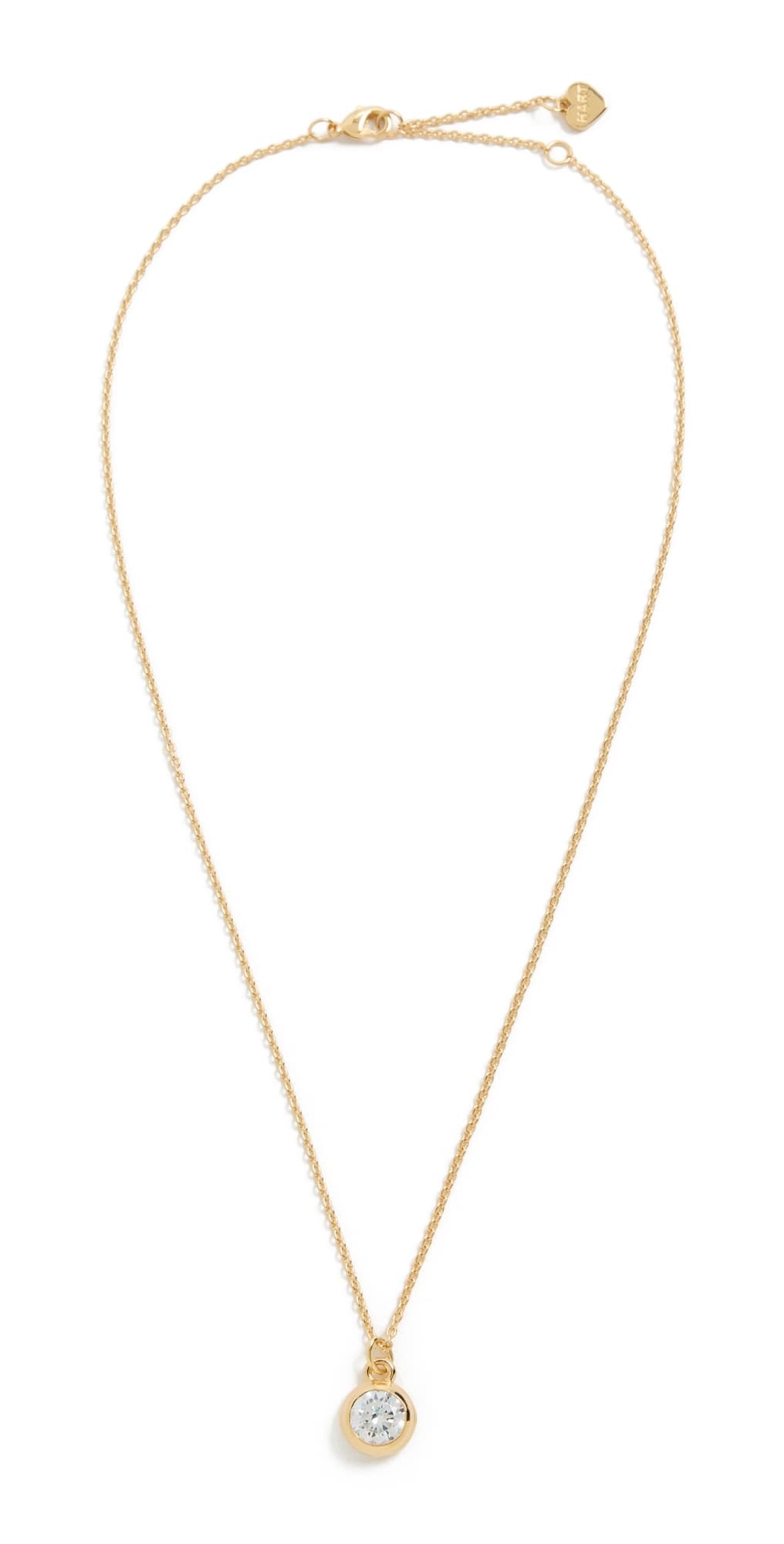 HART Bezel Charm Chain Necklace Gold · One Size