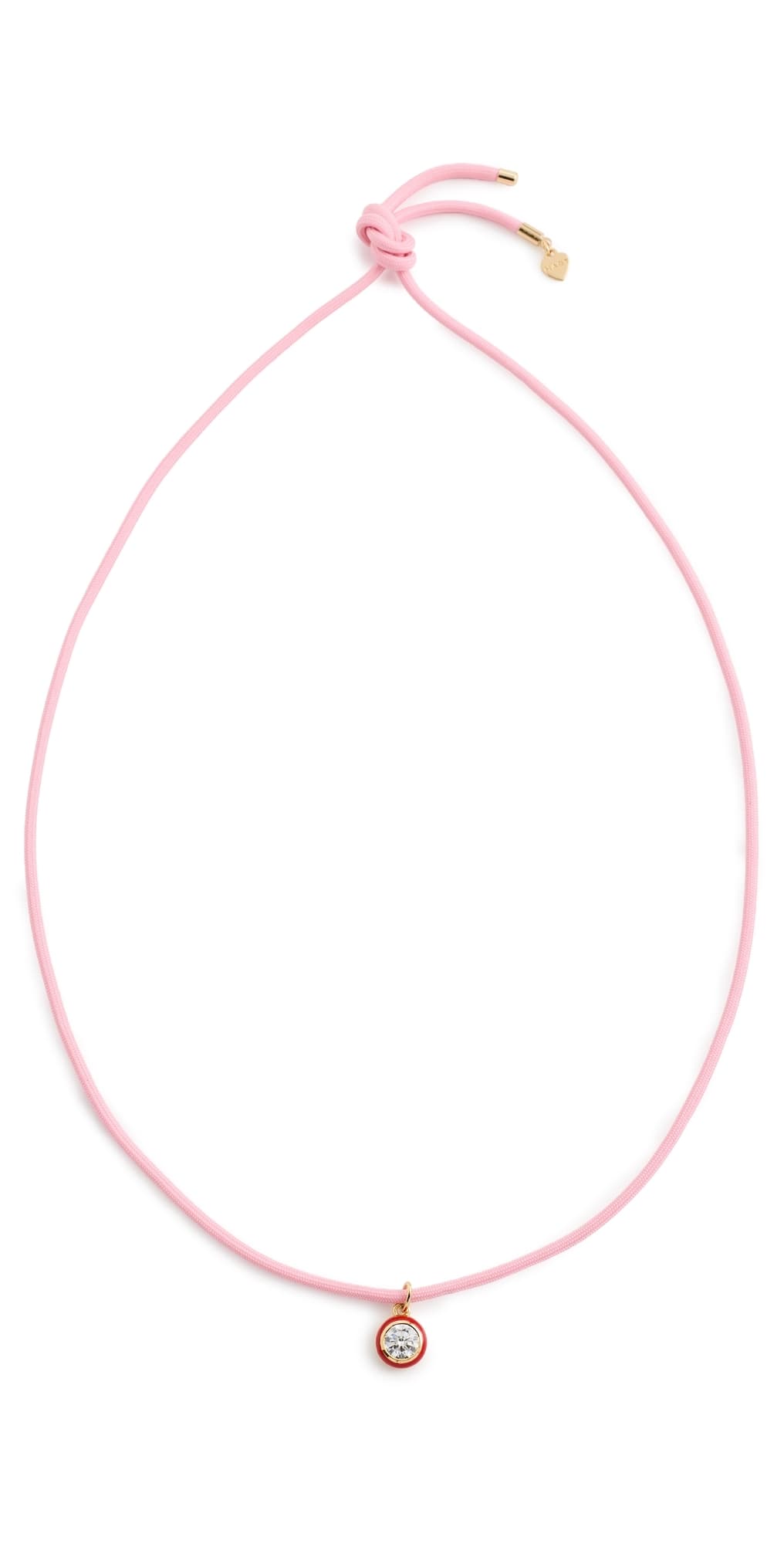 HART Sherbet Cord Necklace Pink/Red