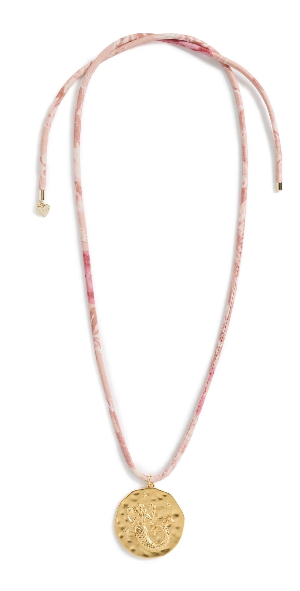 HART x Hill House Mermaid Cord Necklace Pressed Flowers Fabric · One Size