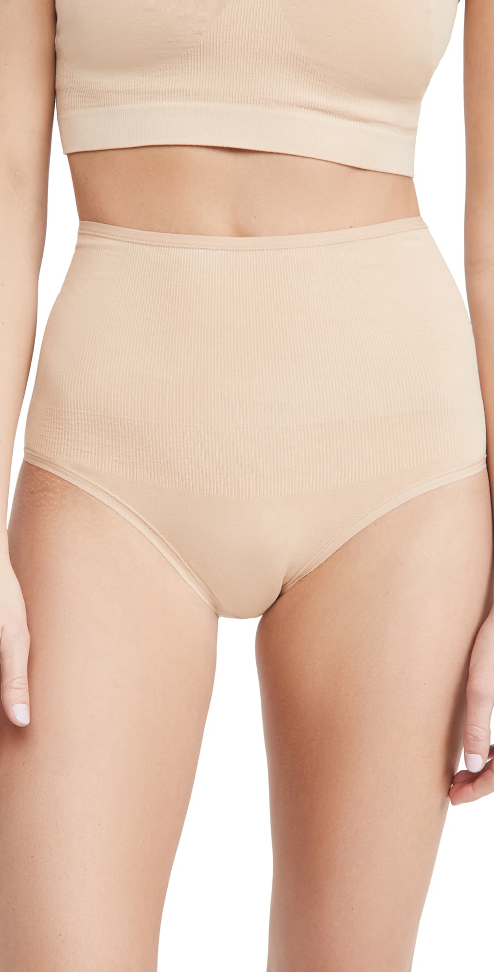 HATCH The Seamless Belly Maternity Briefs Sand