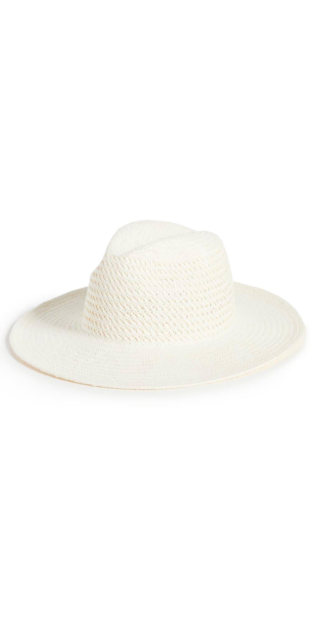 Hat Attack Vented Luxe Packable Straw Hat Bleach · One Size
