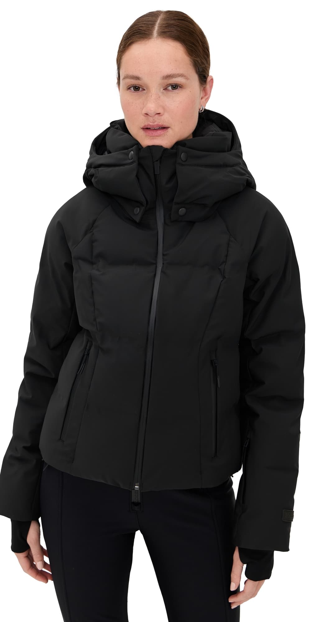 Halfdays Georgie Puffer Jacket Black