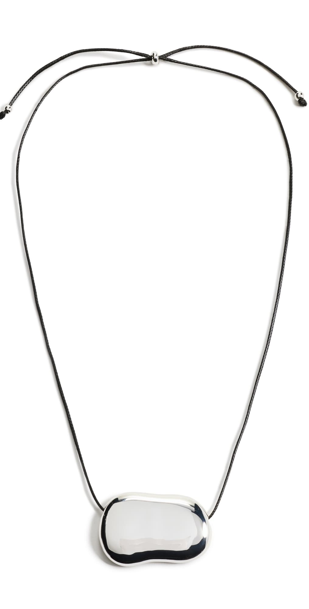 Heaven Mayhem Julia Silver Necklace Silver/Black · One Size