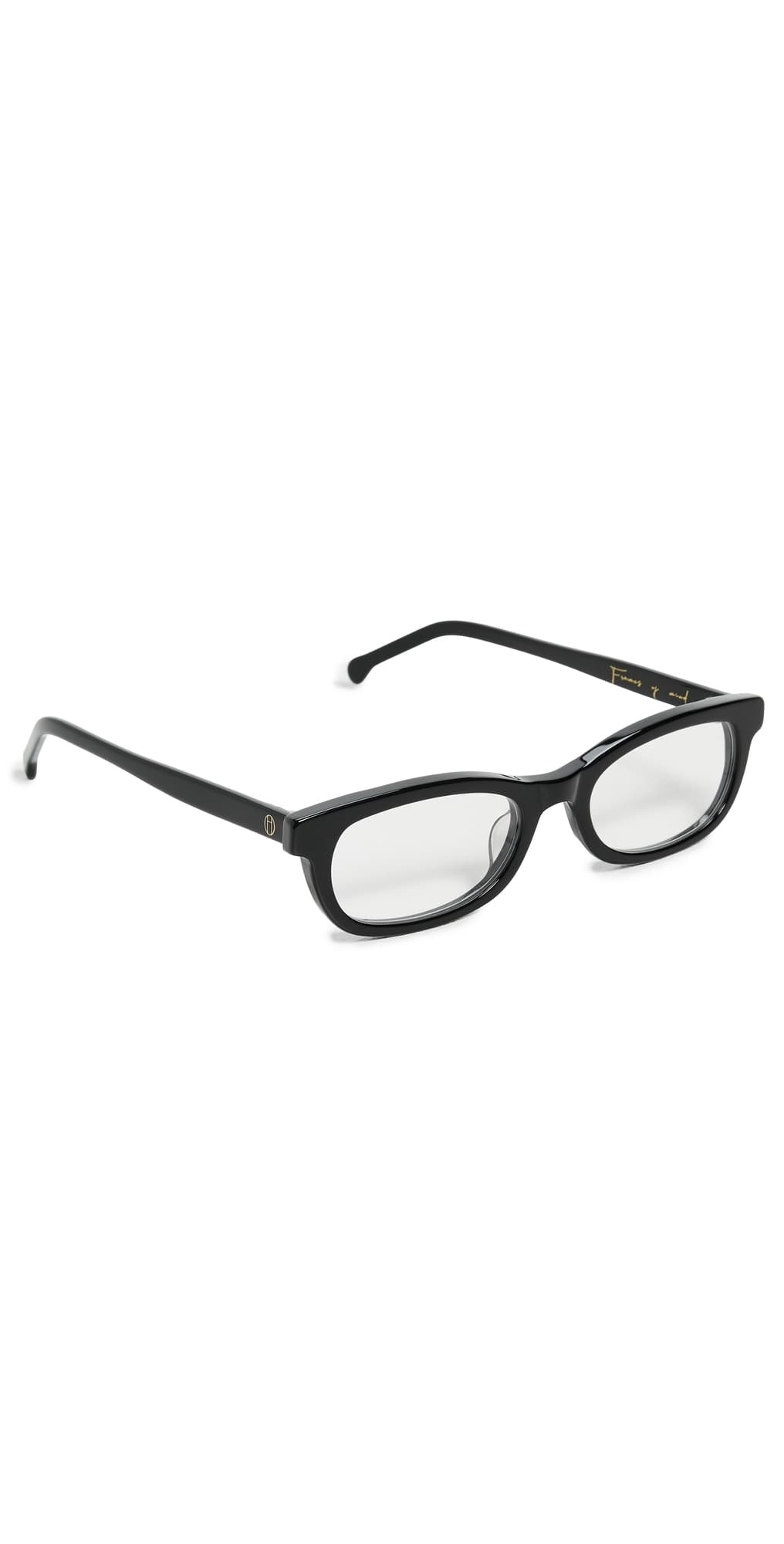 Heaven Mayhem Rhey Clear Glasses Black & Clear · One Size