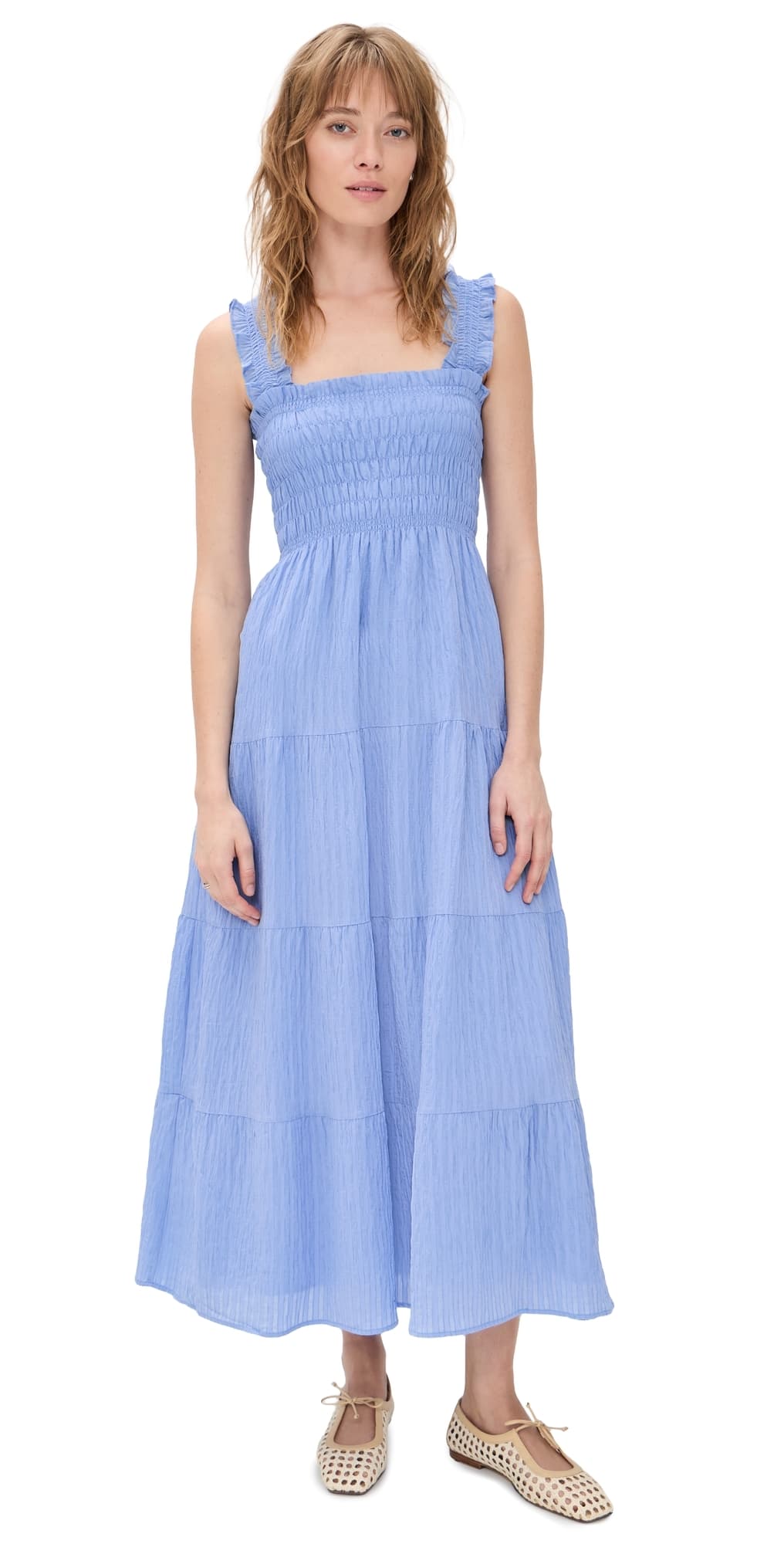 Hill House Home The Kimmy Nap Dress Bluebird