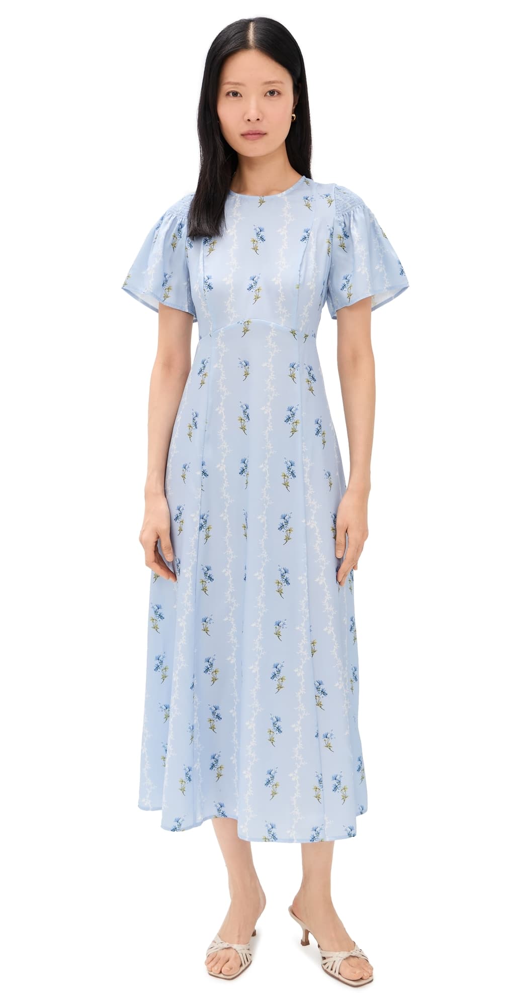 Hill House Home The Dominique Dress Bluebell Waltz