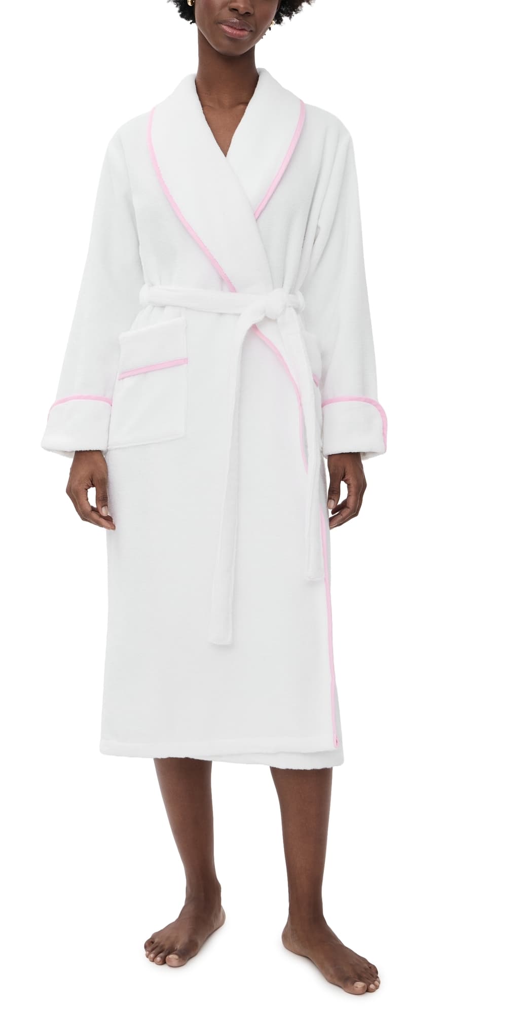 Hill House Home The Hotel Robe Light Pink