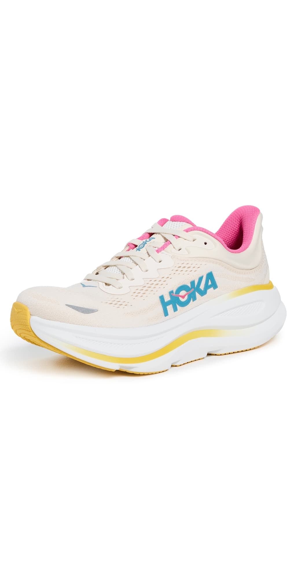 HOKA Bondi 9 Sneakers Alabaster/Birch