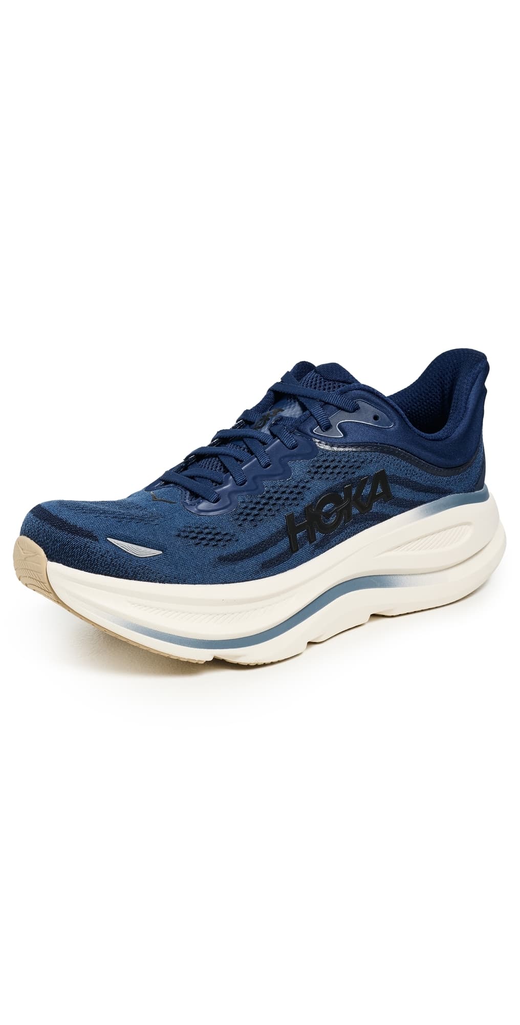HOKA Bondi 9 Sneakers Midnight Blue/Varsity Navy