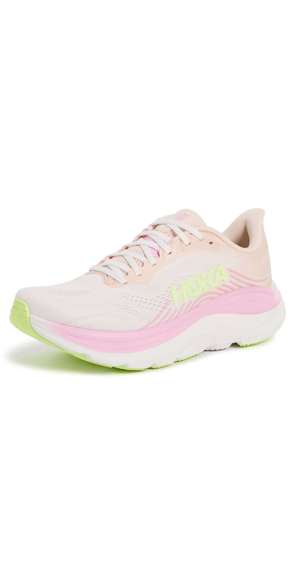 HOKA Clifton 11 Sneakers Tangerine Glow/White