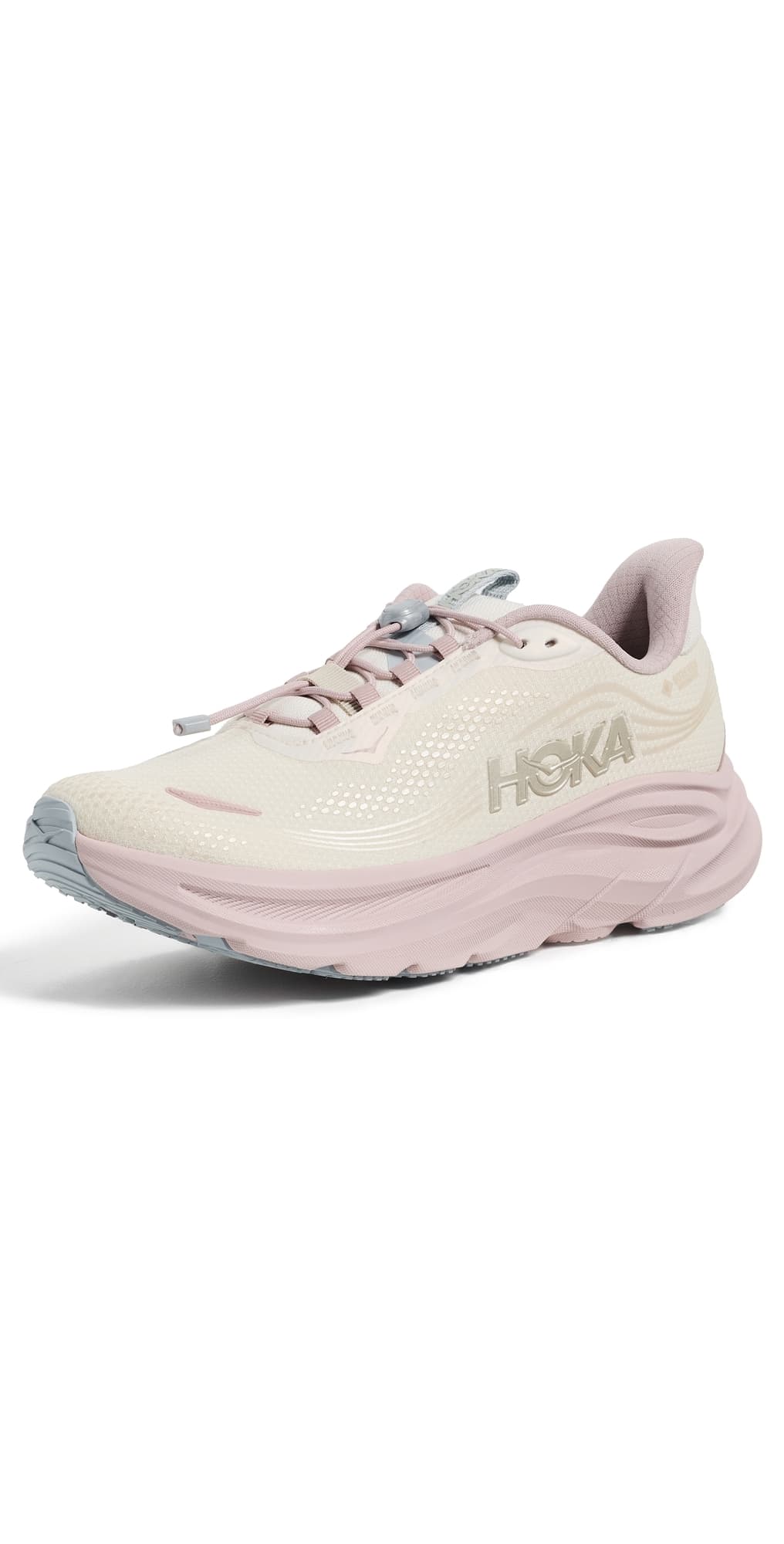 HOKA Clifton 11 GTX Sneakers Alabaster/Pink Opal