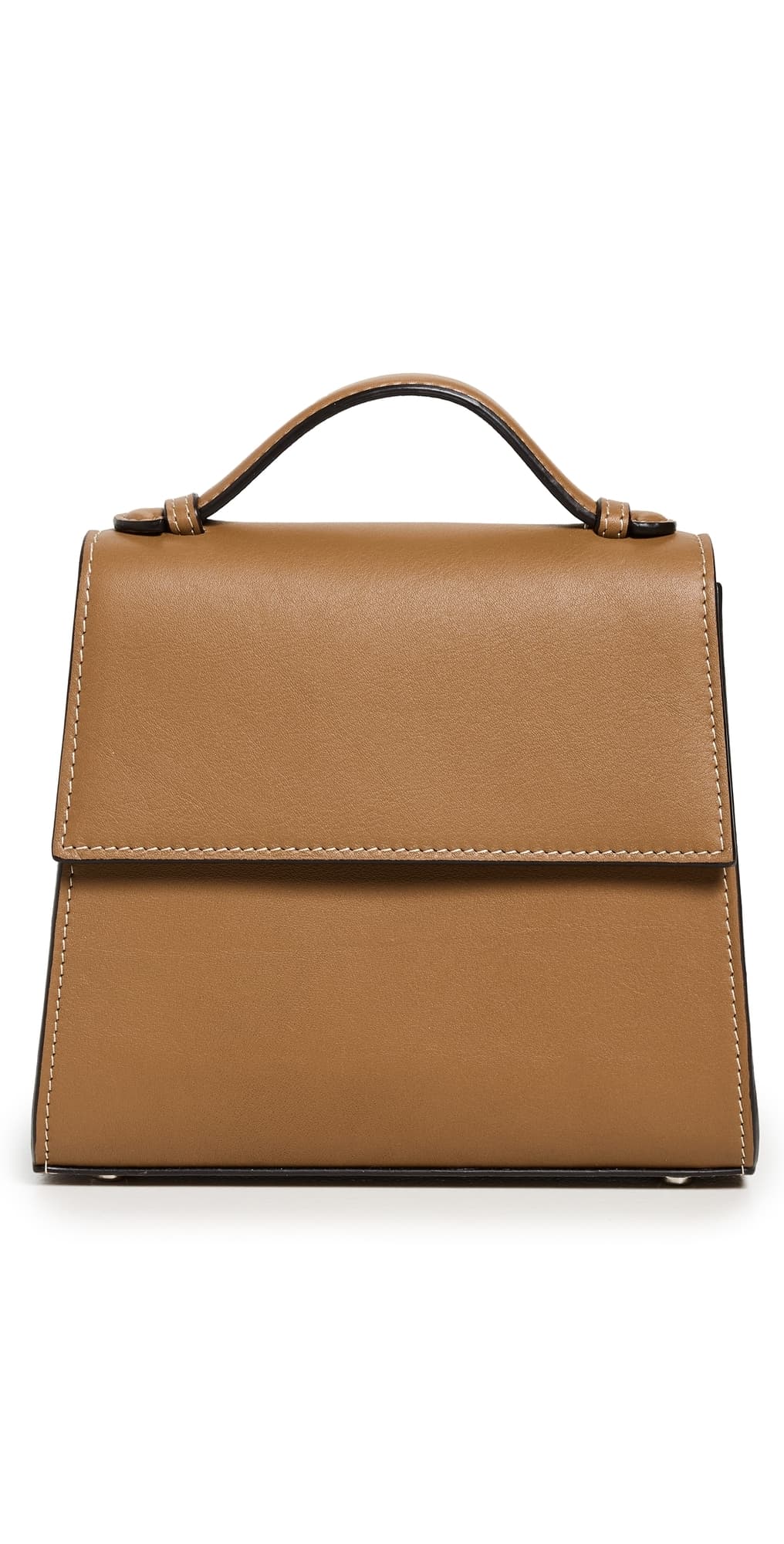 Hunting Season Small Top Handle in Nappa Camel · One Size