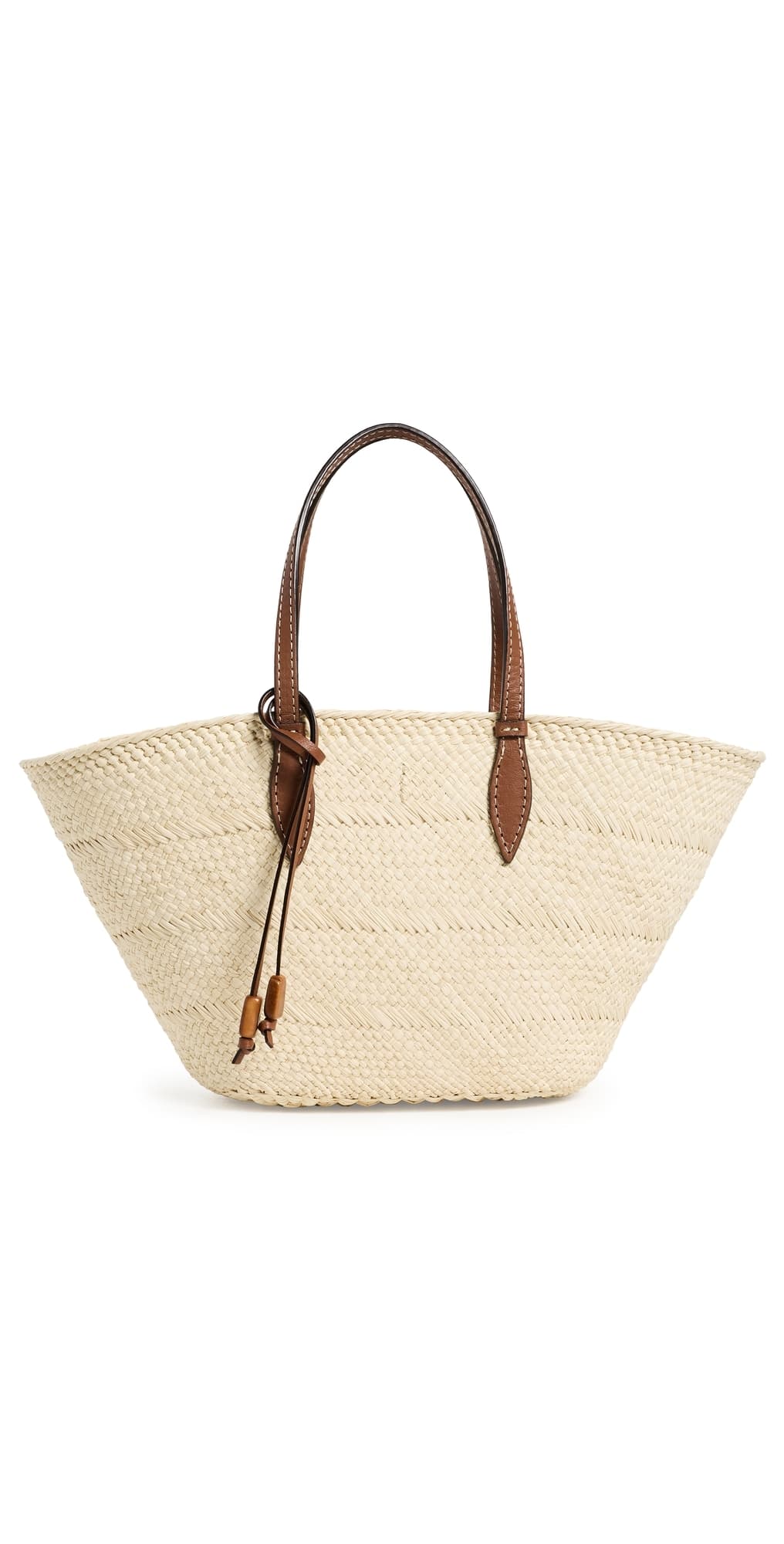 Hunting Season The Small Trapeze Basket Natural/Cognac