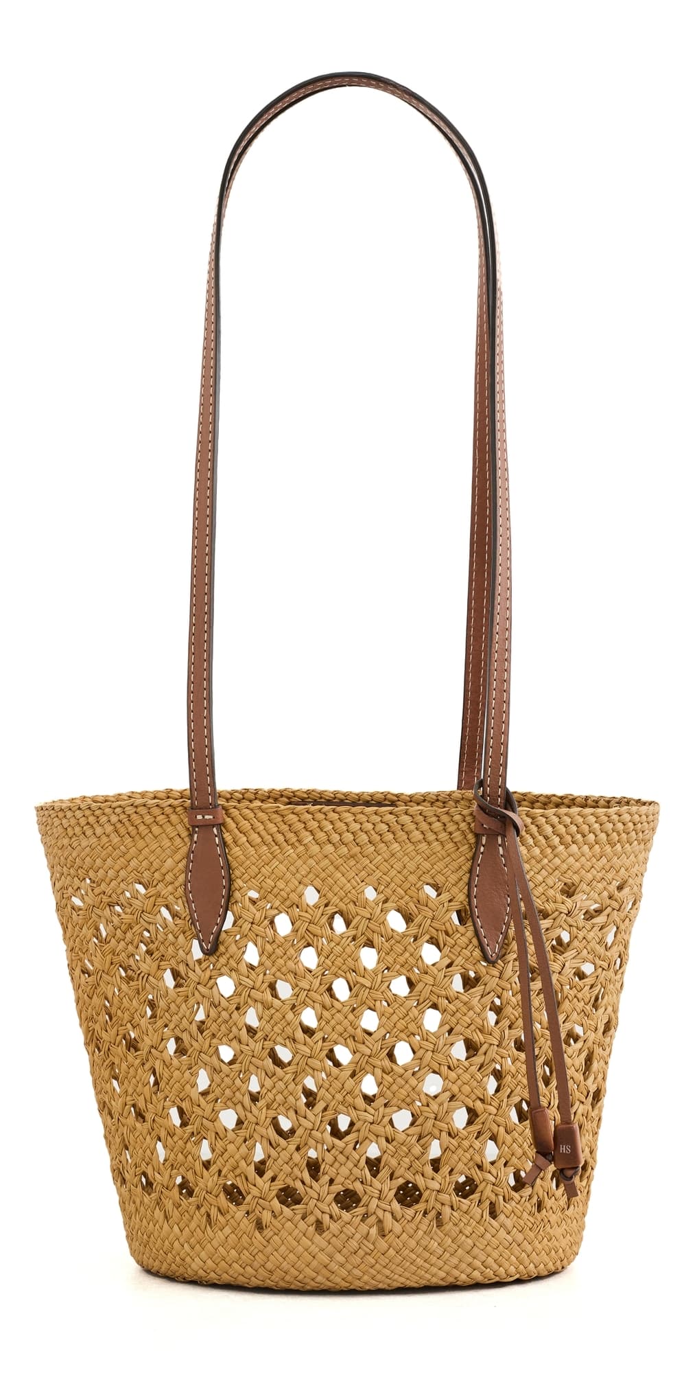 Hunting Season The Lattice Basket Tote Nuez/Cognac · One Size