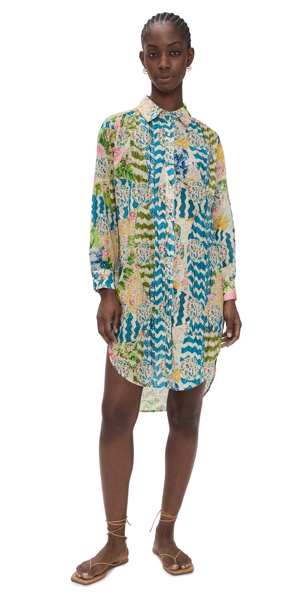 Hunter Bell Flora Coverup Dress Morning Glory