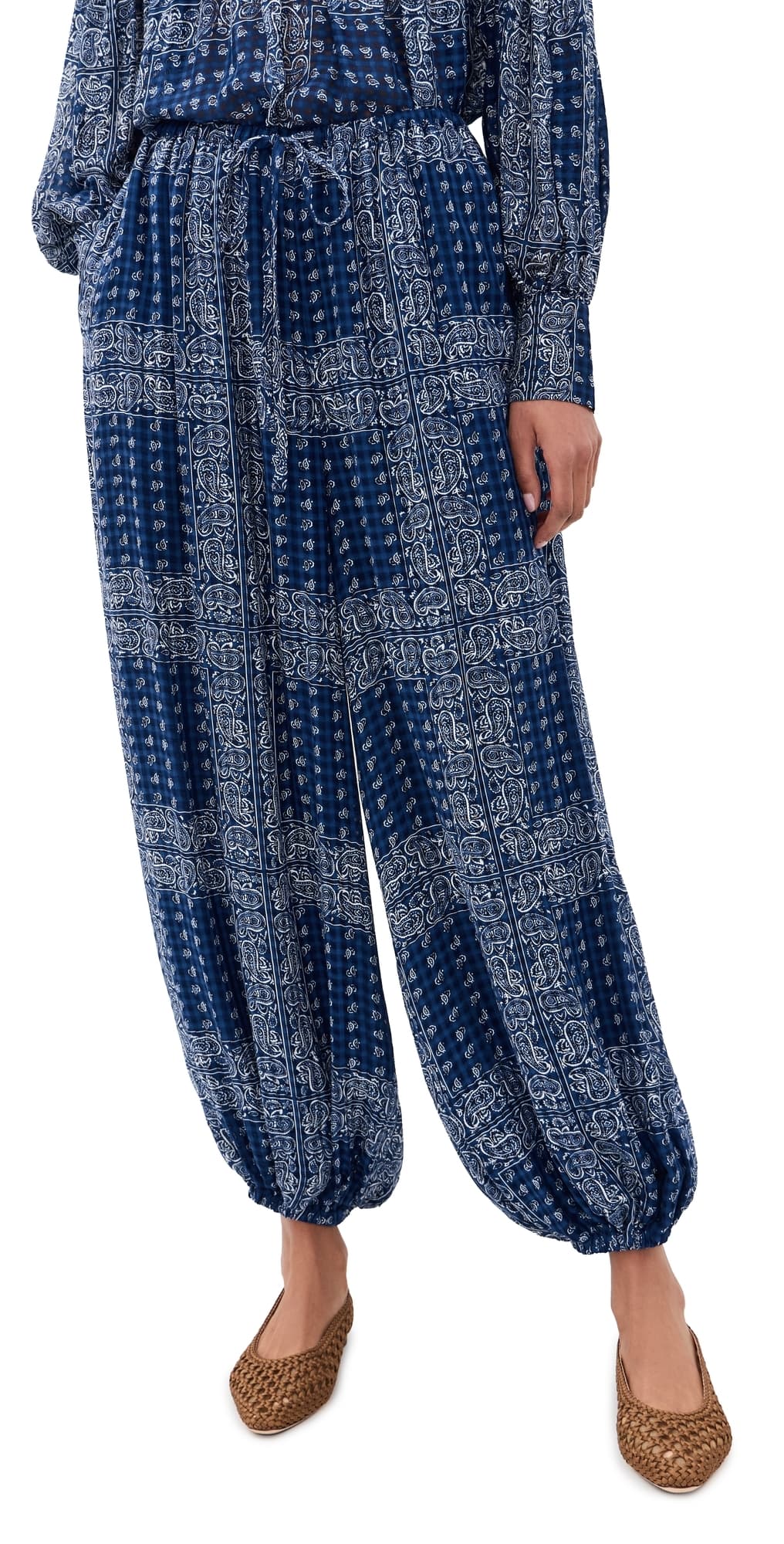 Hunter Bell Briggs Pants Inkwell Paisley