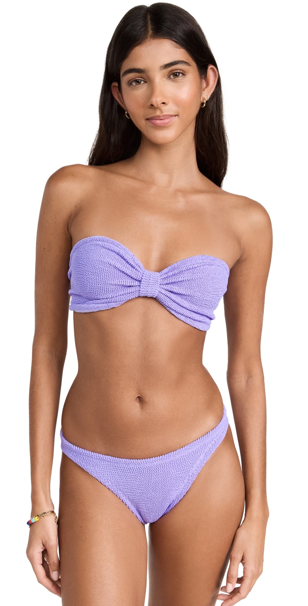 Hunza G Jean Bikini Set Lilac