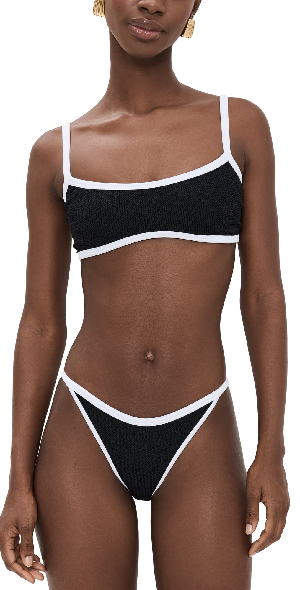 Hunza G Tyler Bikini Set Black · One Size