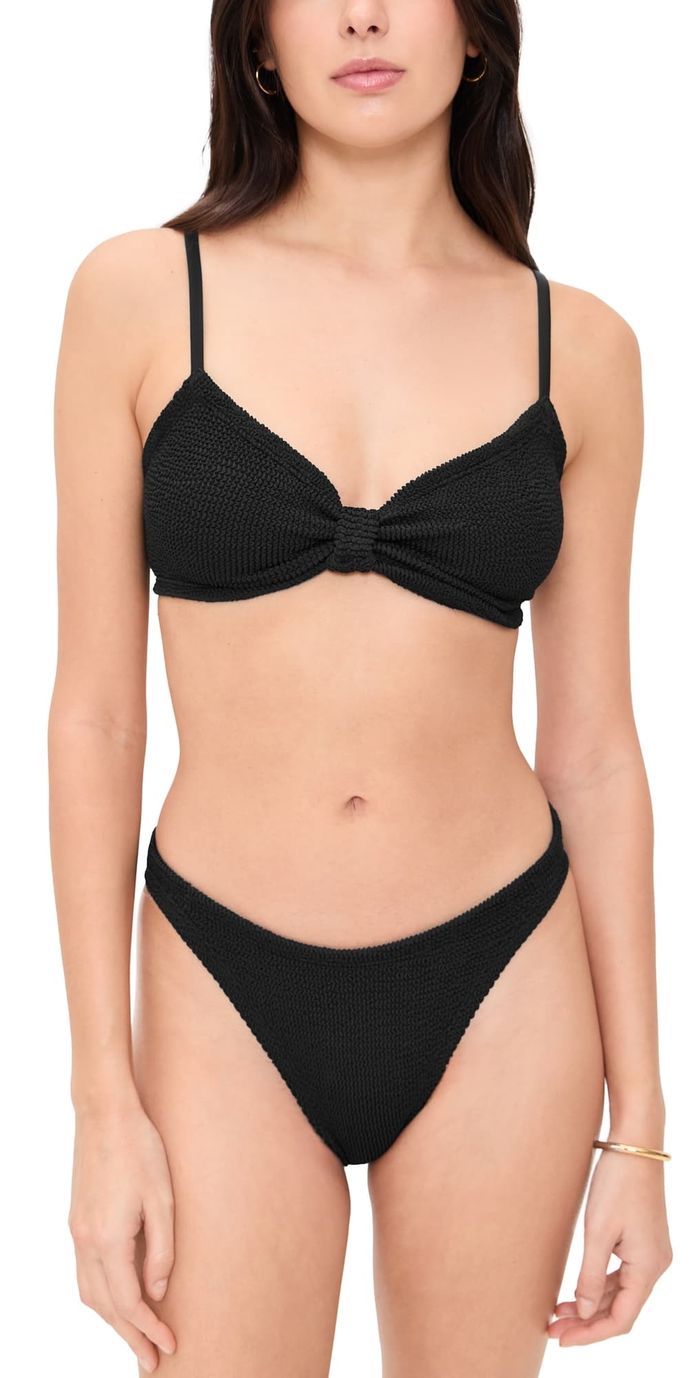 Hunza G Alicia Bikini Set Black