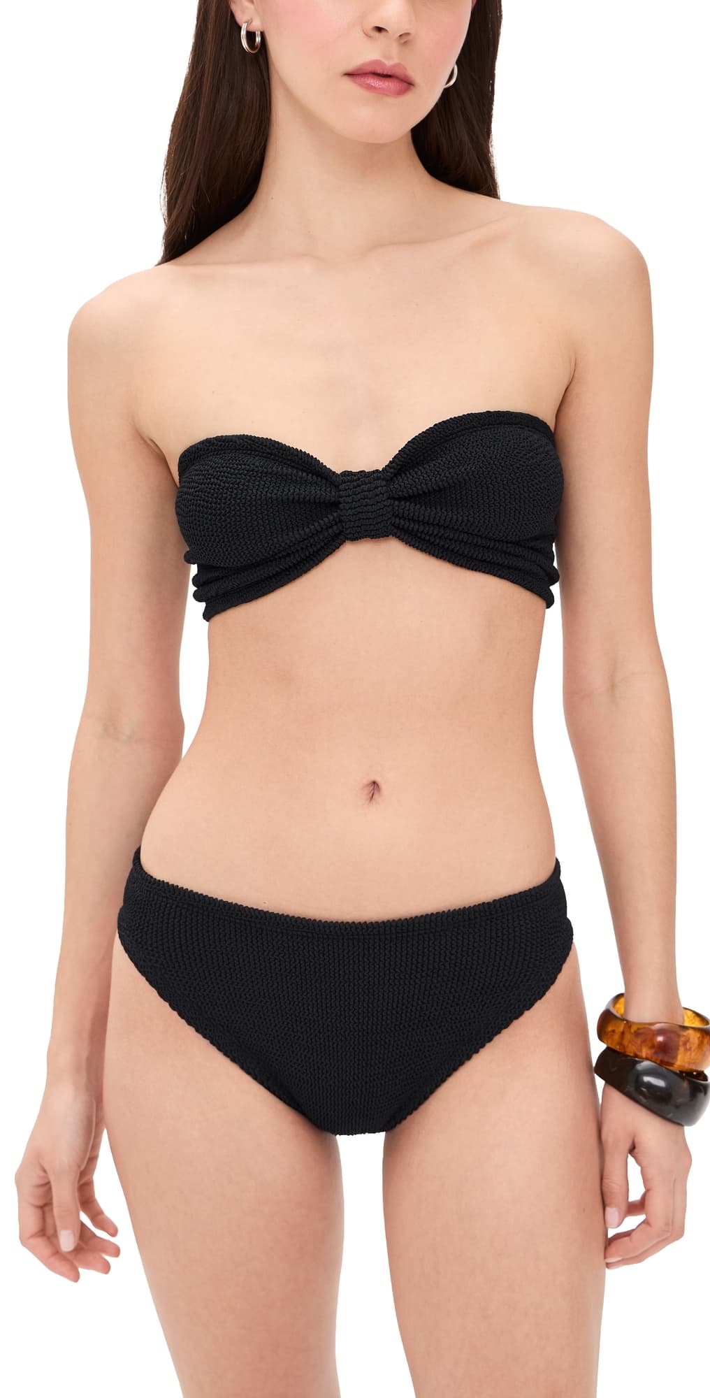 Hunza G Jean Bikini Set Black · One Size