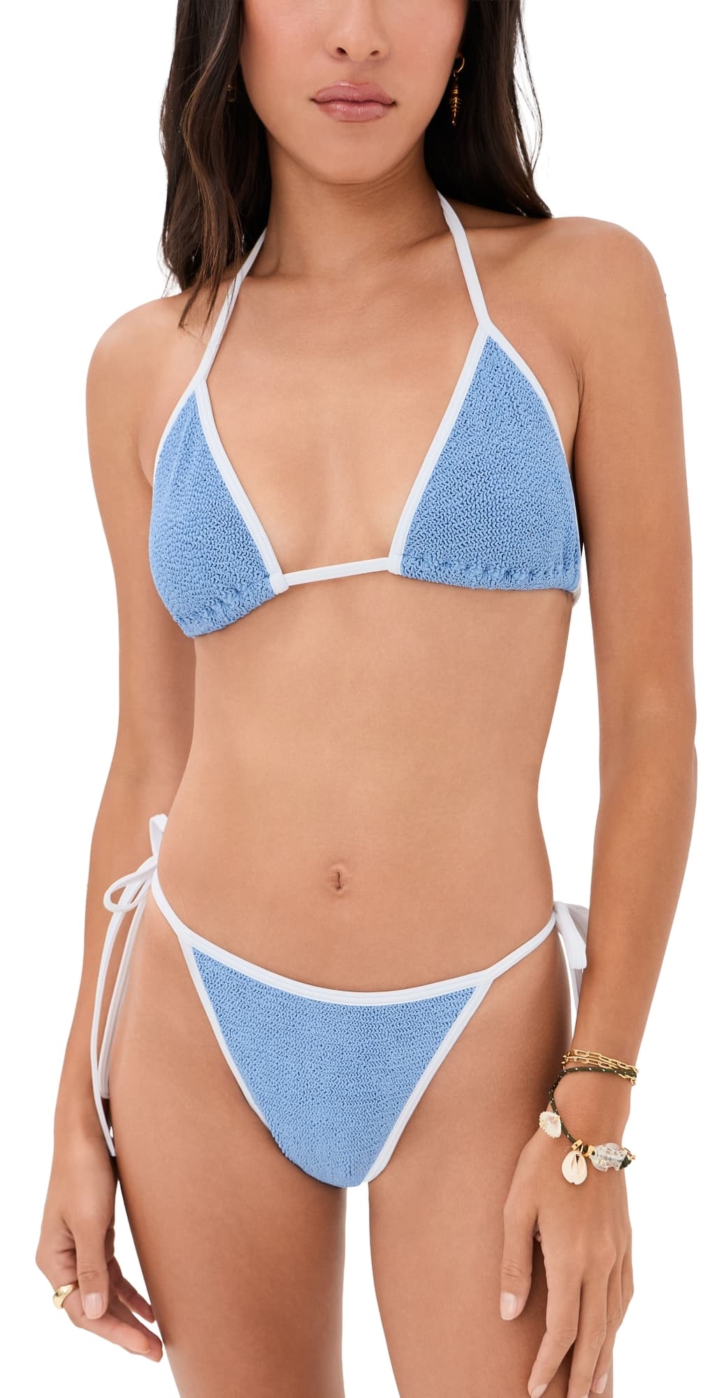 Hunza G Gina Bikini Set Corn Flower