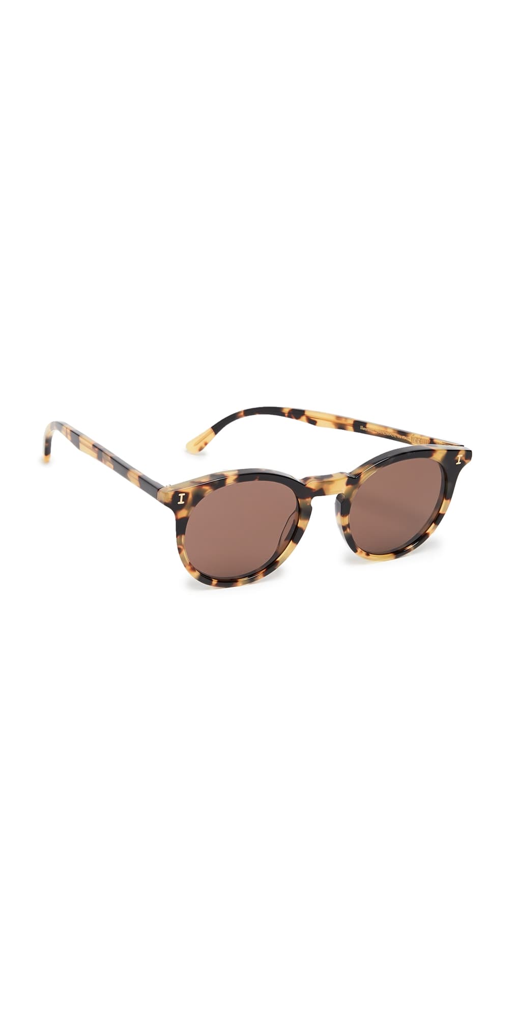 Illesteva Sterling Sunglasses Tortoise with Brown · One Size
