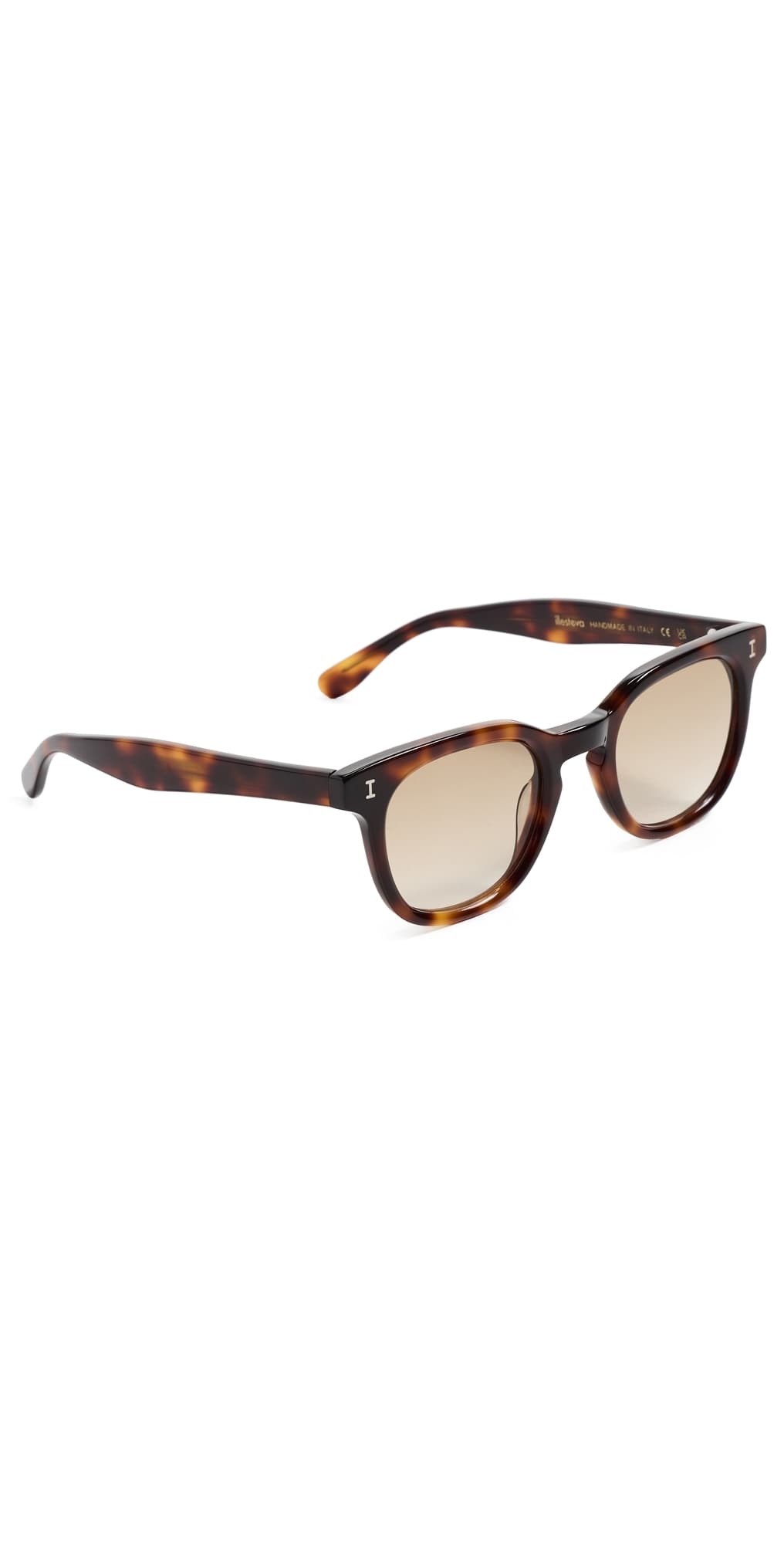 Illesteva Veneto Sunglasses Havana/Taupe Flat Gradient · One Size