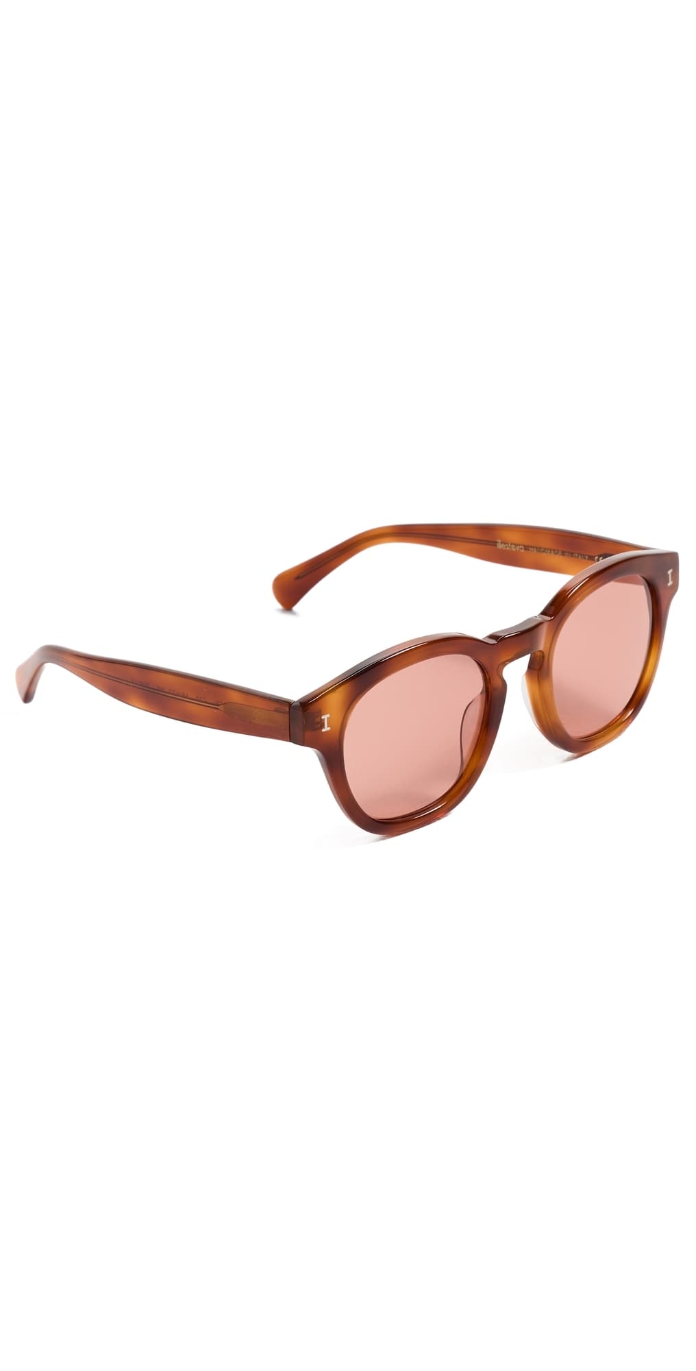 Illesteva Madison Sunglasses Red Havana/Sunset · One Size