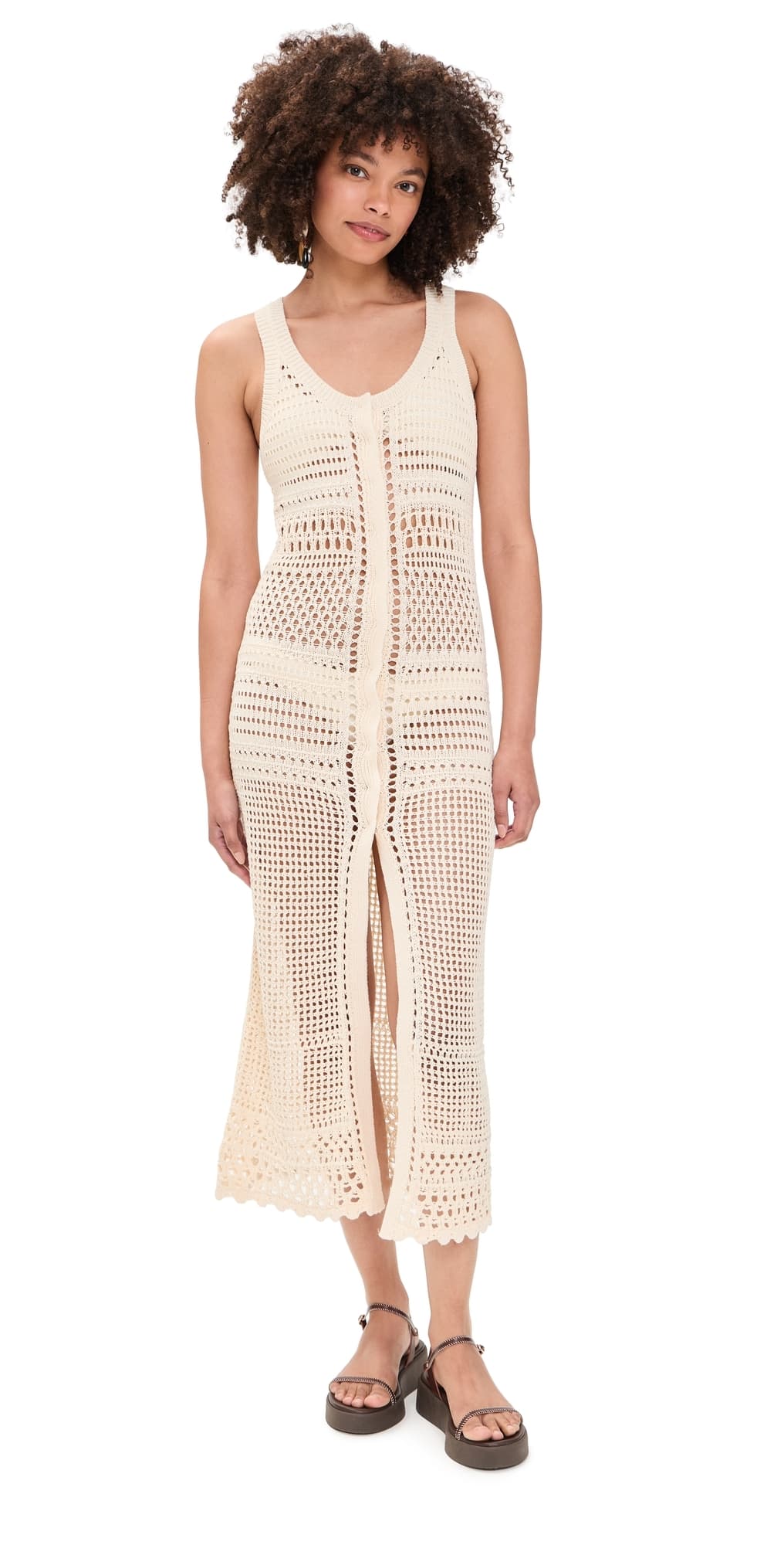 Isabel Marant Étoile Zaro Dress Ecru