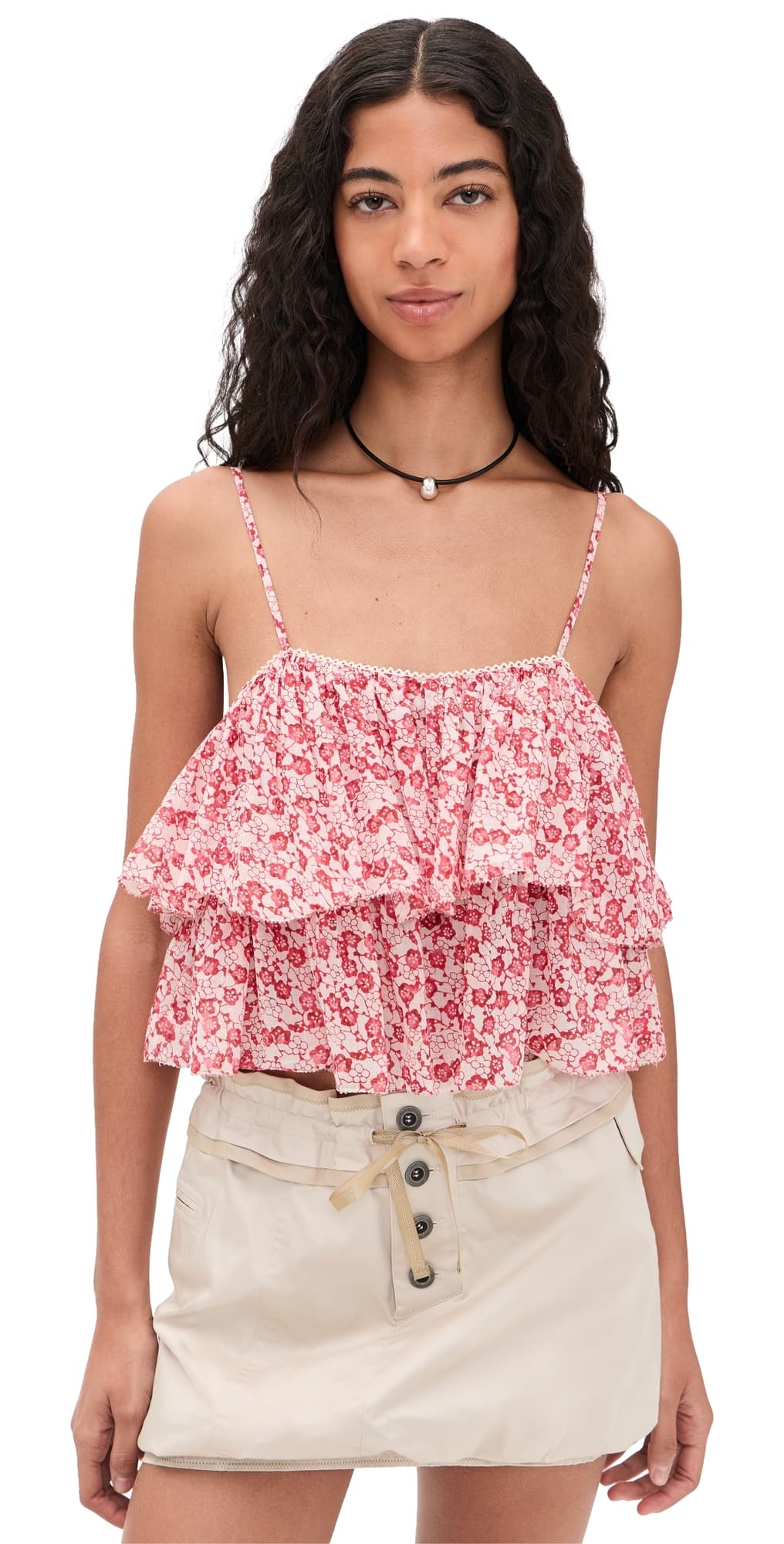 Isabel Marant Étoile Erisa Top Red
