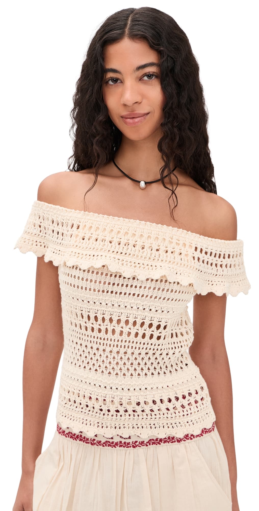 Isabel Marant Étoile Zaelle Top Ecru