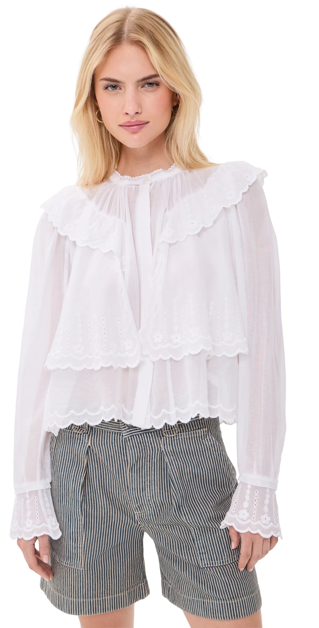 Isabel Marant Étoile Kelmon Top White