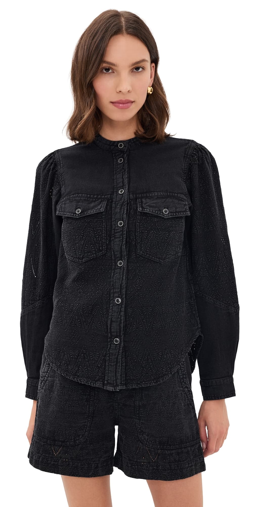 Isabel Marant Étoile Kaina Blouse Faded Black