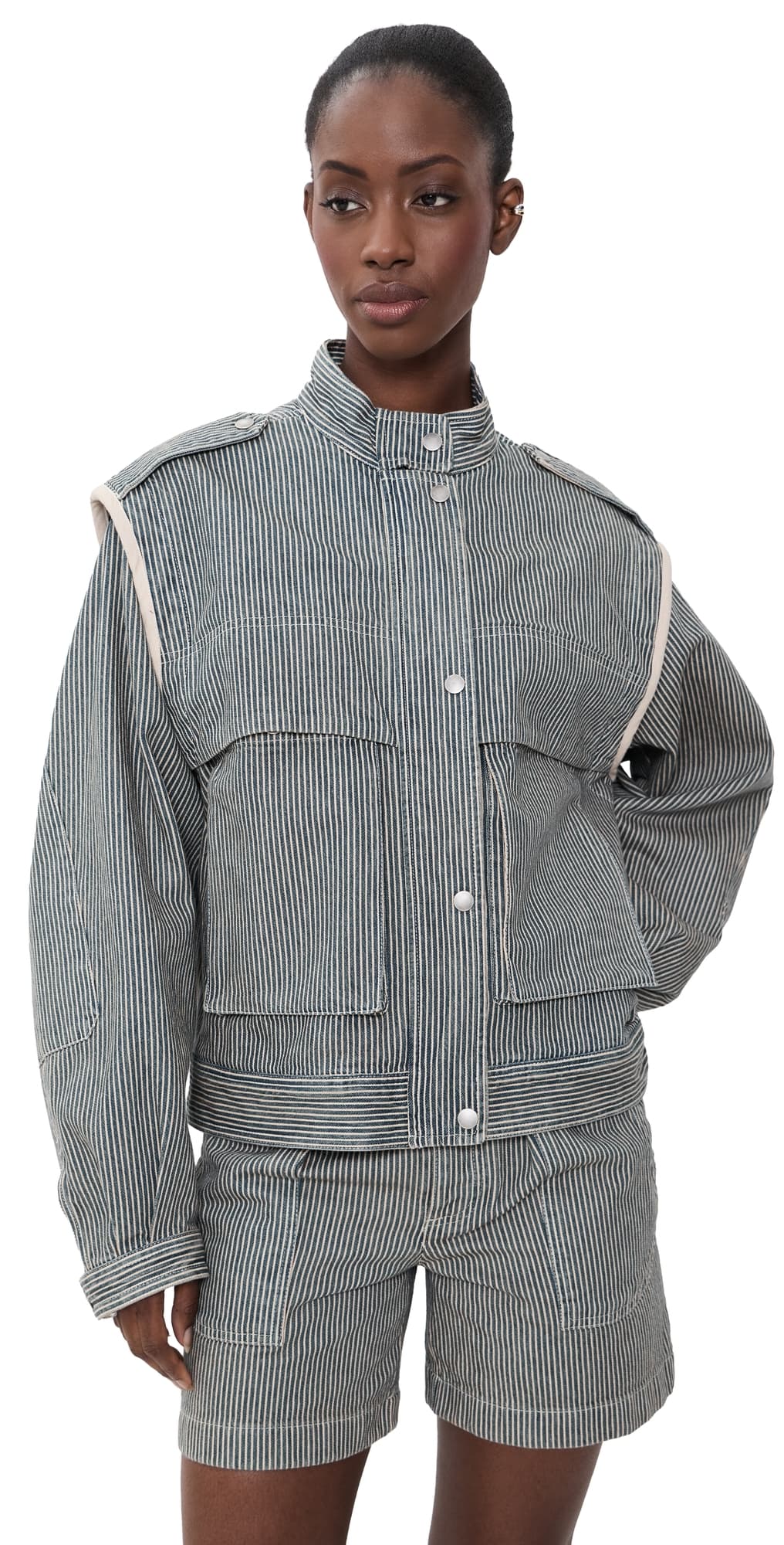 Isabel Marant Étoile Edany Jacket Blue/White