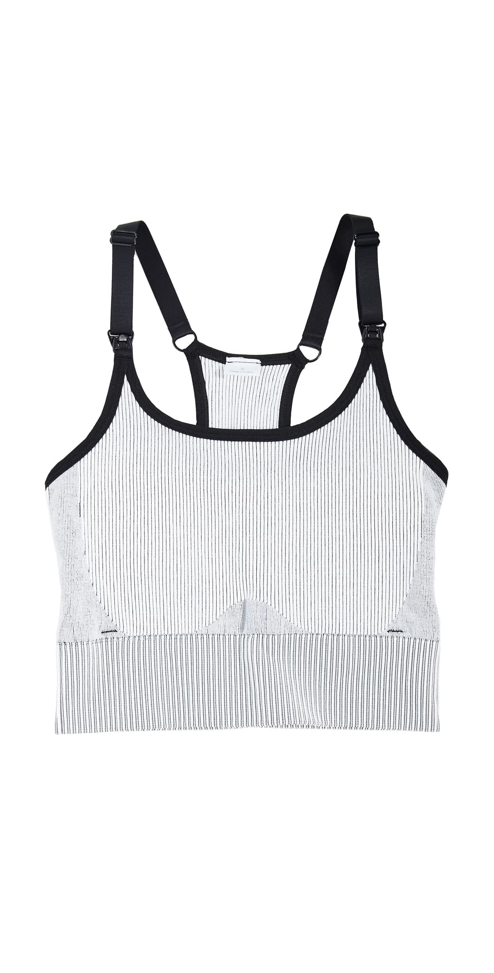 Ingrid & Isabel Active Seamless Nursing Maternity Bra Black/White Combo
