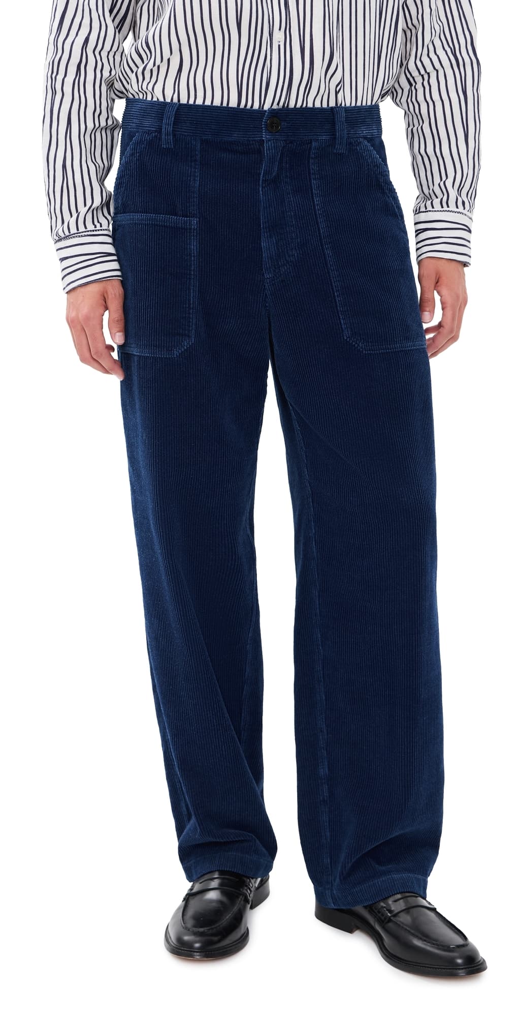 Isabel Marant Ablov Corduroy Pants Indigo