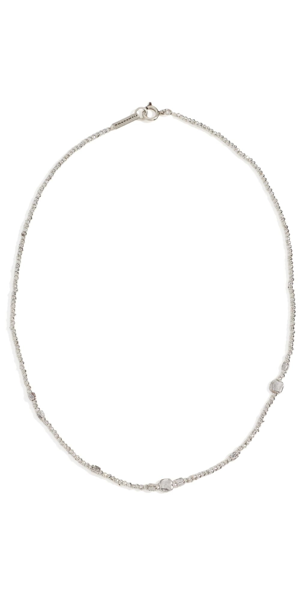 Isabel Marant Silver Beaded Necklace Silver · One Size