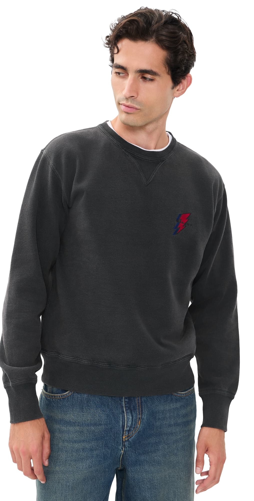 Isabel Marant Mike Sweatshirt Faded Black